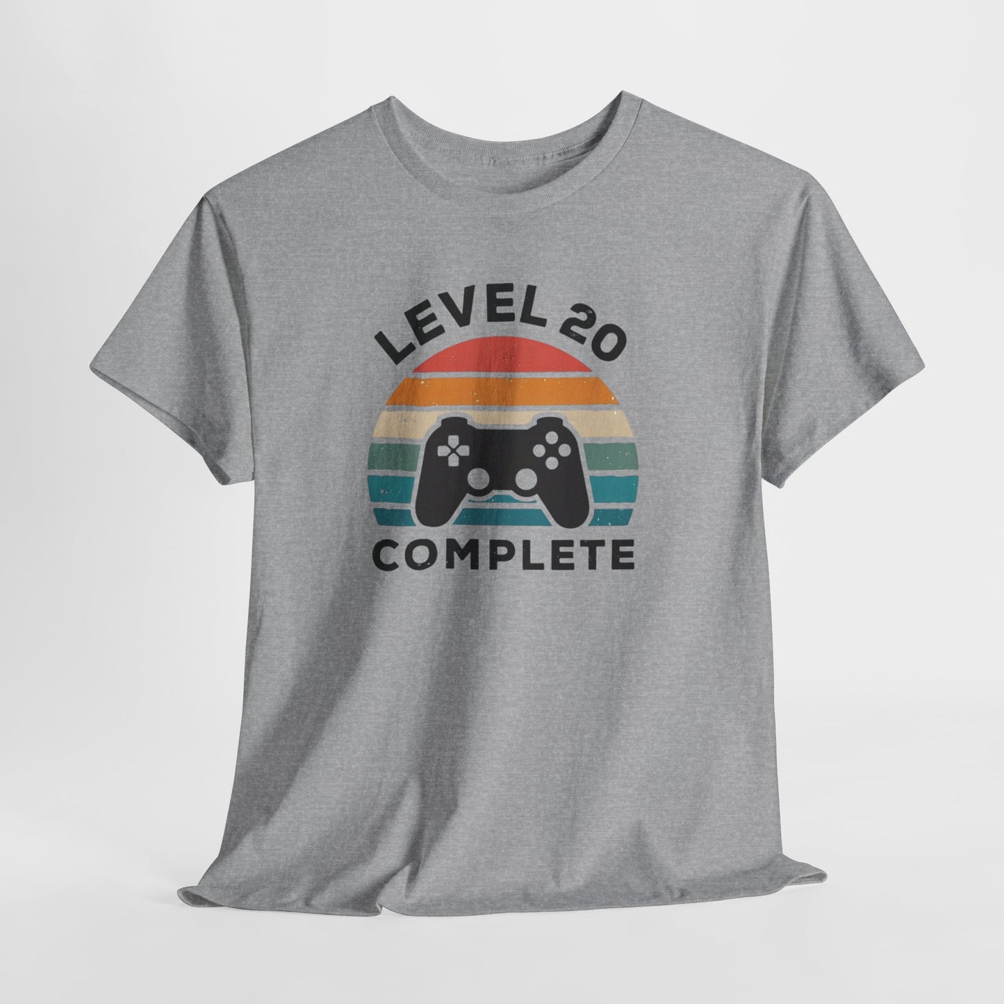 Tee-Shirt 20 Ans Homme et Femme – Cadeau Anniversaire 20ème Gamer Gaming – Idée Cadeau Jeu Vidéo Original pour Passionné de Jeux Vidéo