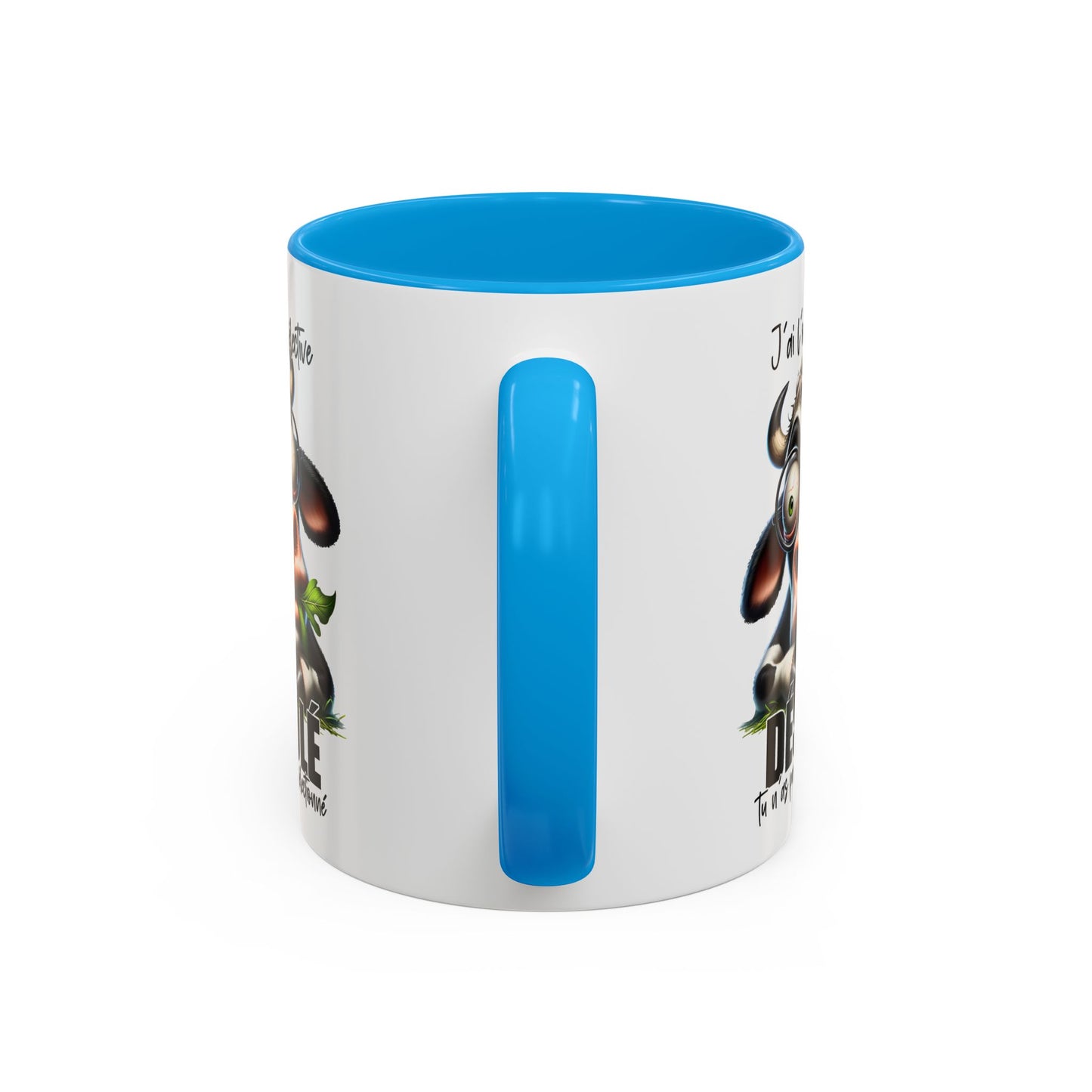 Tasse J’Ai L’Ouïe Sélective Désolé Tu N’As Pas Été Sélectionné – Mug Humour Vache Drôle 325ml