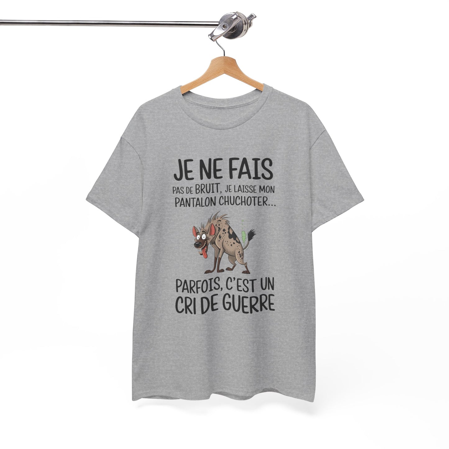 Tee-Shirt Je Ne Fais Pas de Bruit Je Laisse Mon Pantalon Chuchoter – Humour Pet Drôle – Cadeau Homme Femme Blague Adulte