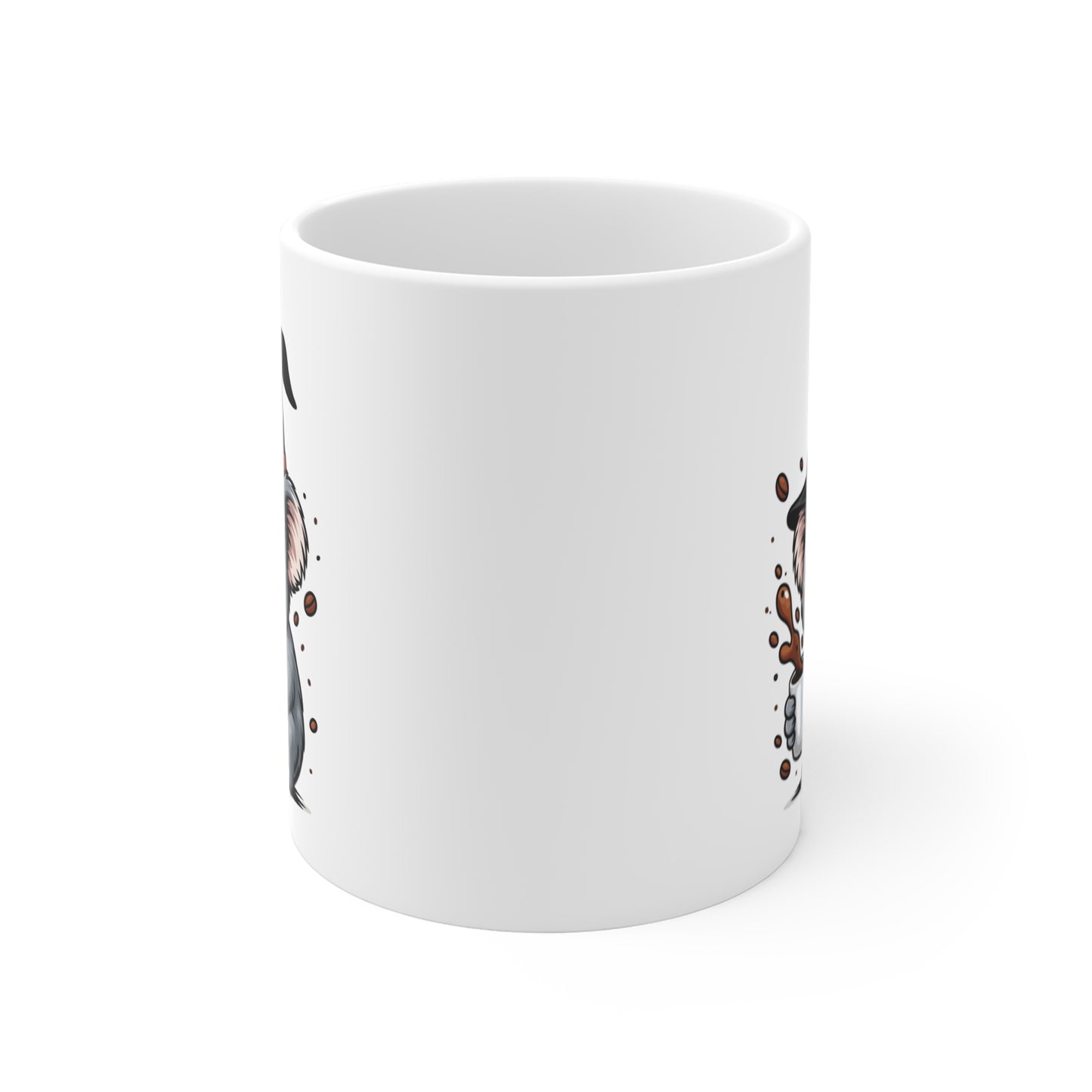 Mug Koala Sorcier Halloween 325ml – Tasse Céramique Drôle avec Chapeau et Café – Cadeau Original Fête d’Halloween