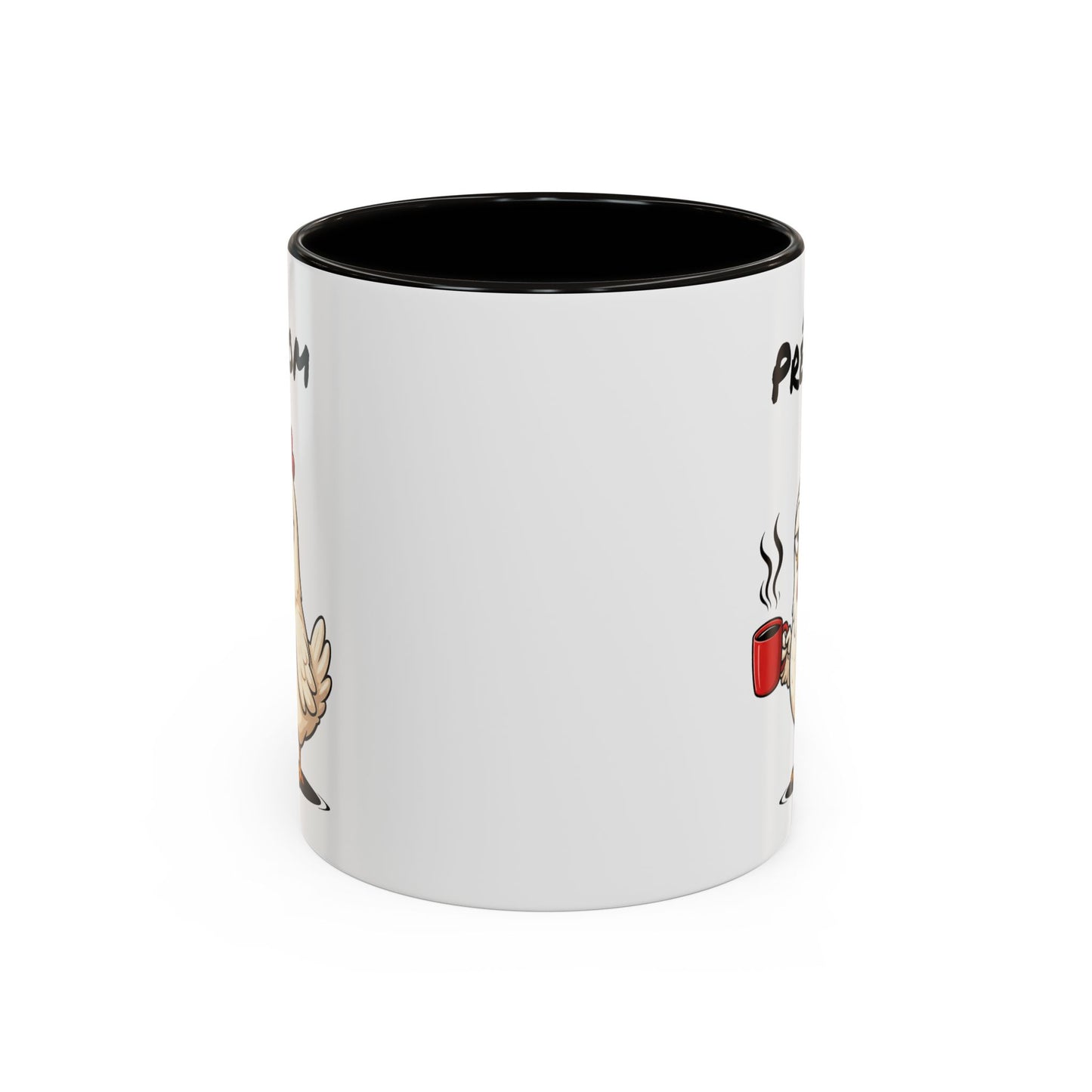 Mug Poule Personnalisable 325ml – Tasse Café Humour Animal Drôle Matin Difficile Cadeau Original