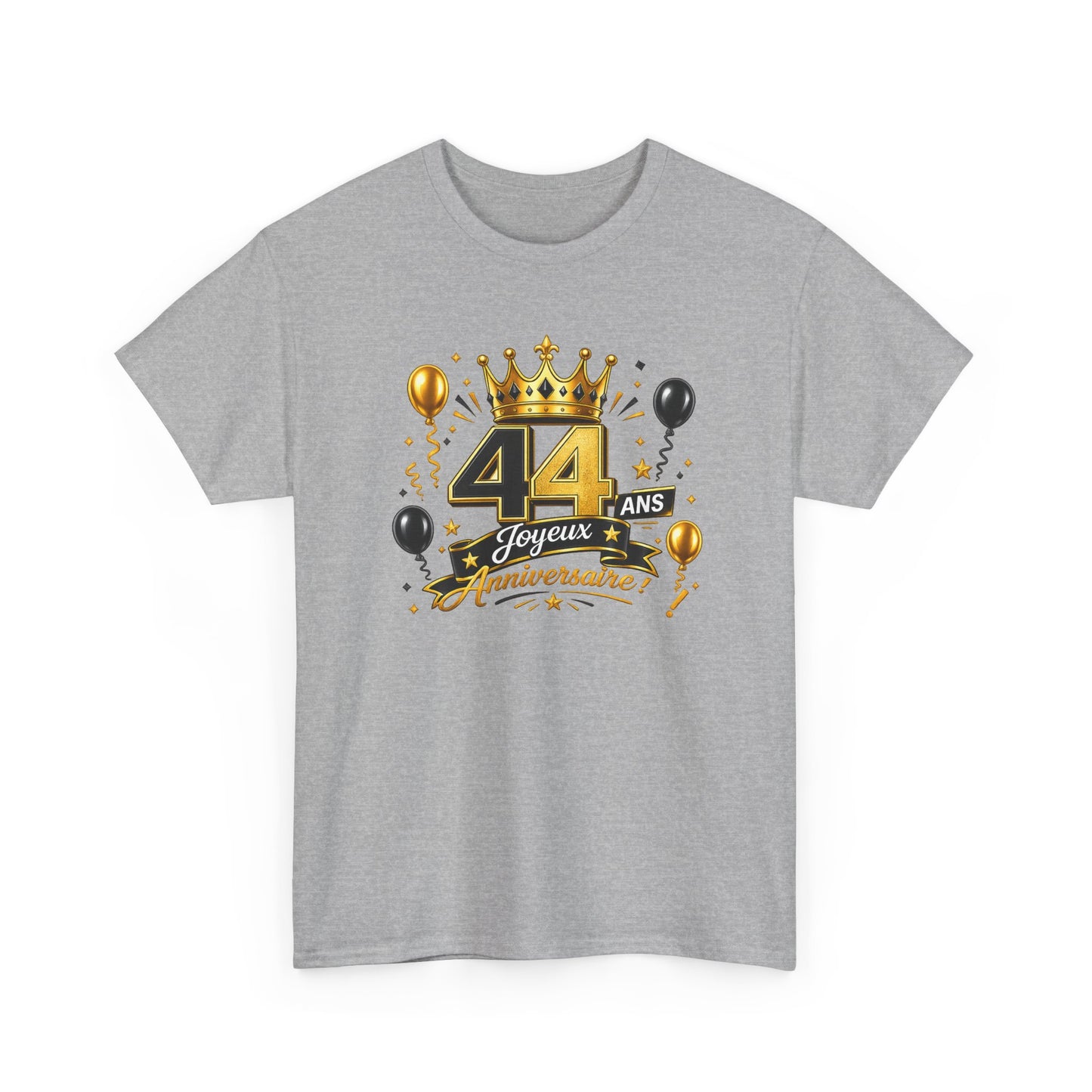 Tee Shirt Anniversaire 44 Ans Homme et Femme – Joyeux Anniversaire – Cadeau 44 Ans