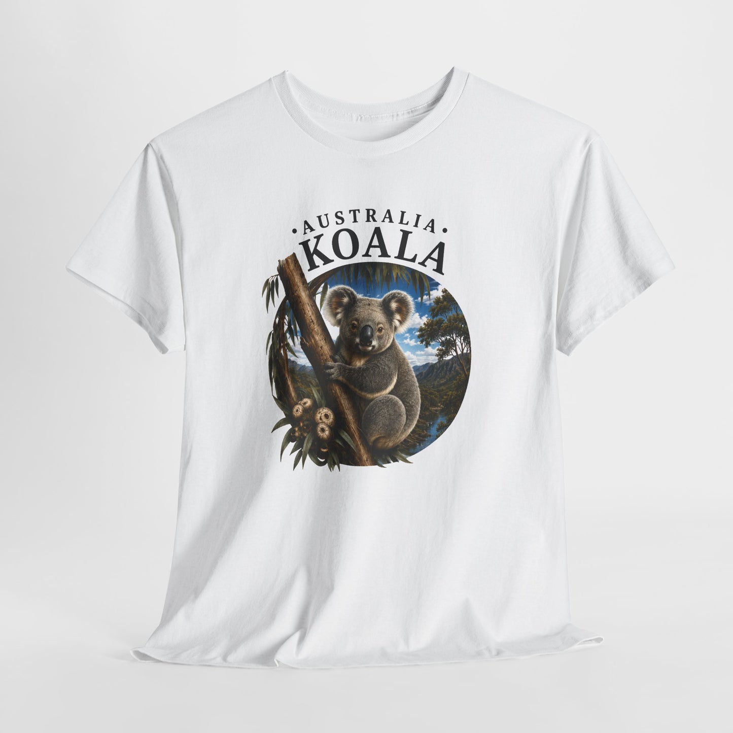 Tee Shirt Homme et Femme Koala Australie Animal Sauvage Nature Forêt Australienne Voyage Cadeau Passionné Animaux