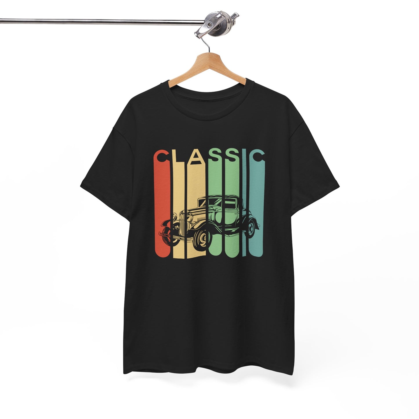 T-Shirt Voiture Vintage Homme et Femme – Automobile Ancienne Classic Rétro – Cadeau Passionné Auto Collectionneur – Style Vintage