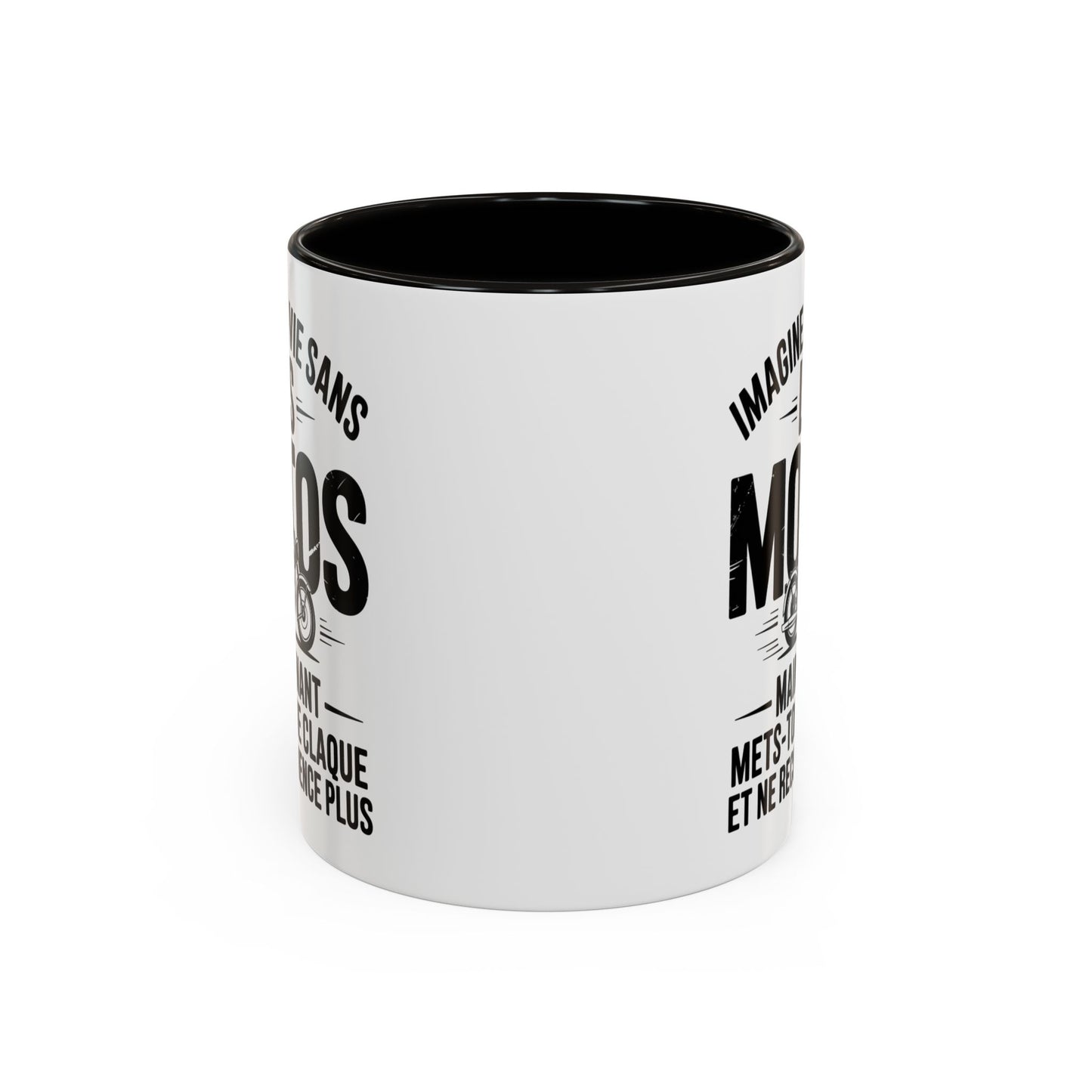 Mug Moto Vintage Humoristique – Tasse Biker Rétro Citation Motard – Cadeau Passion Moto