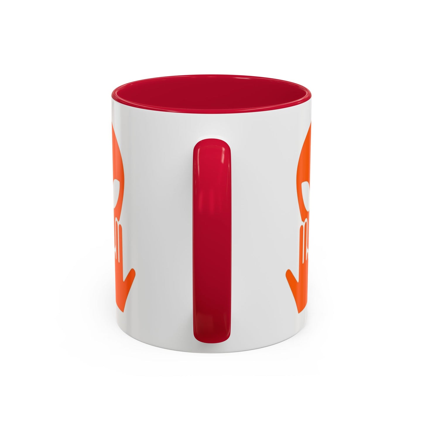 Mug Alien Signe JUL Orange OVNI Style Rap Français Cadeau Original et Fun  Noir Bleu Rouge
