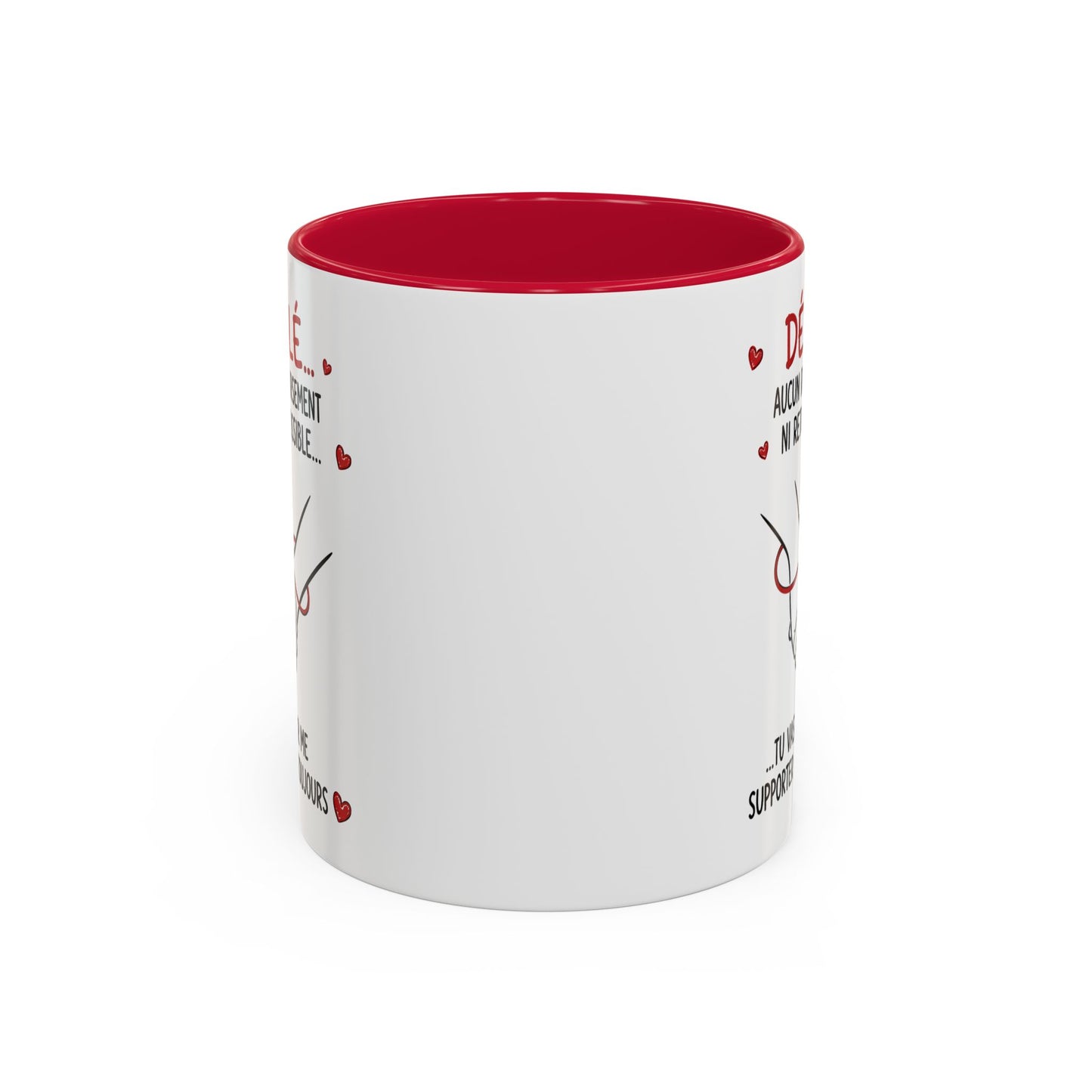 Tasse Désolé Aucun Remboursement Ni Retour Possible – Mug Couple Humour Amour – Cadeau Homme Femme Saint-Valentin 325ml