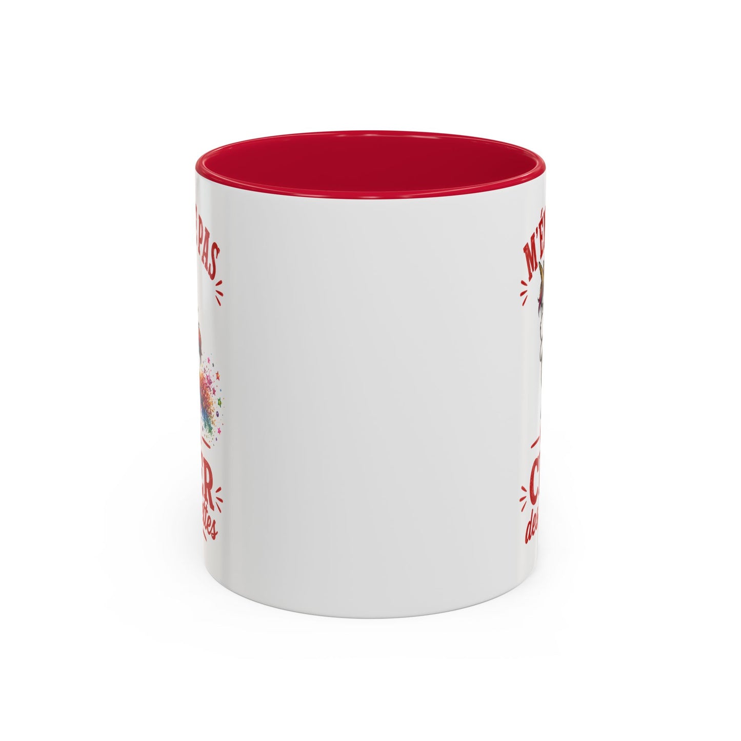 Tasse M’Énerve Pas Ça Va Chier des Paillettes – Mug Licorne Humour – Cadeau Original Homme Femme 325ml