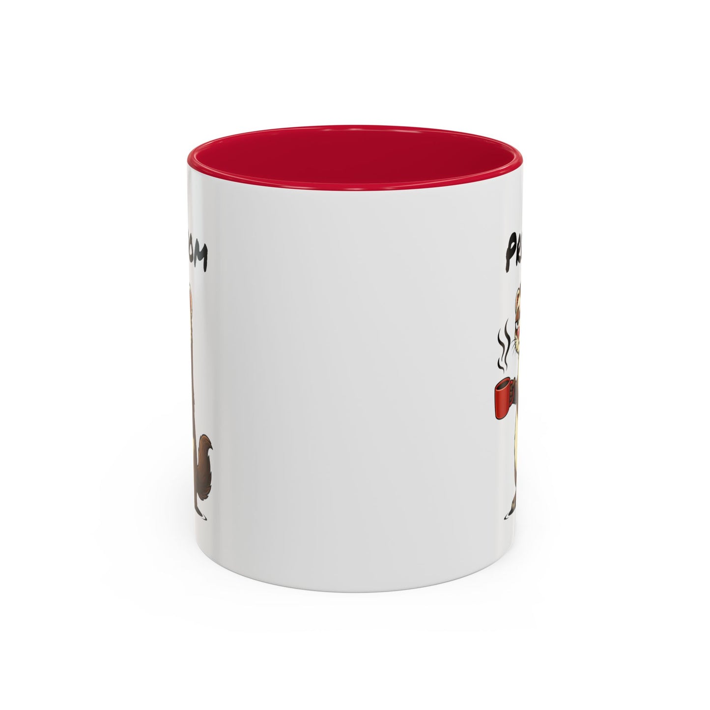 Mug Furet Personnalisable 325ml – Tasse Café Humour Fatigue Matin Drôle Cadeau