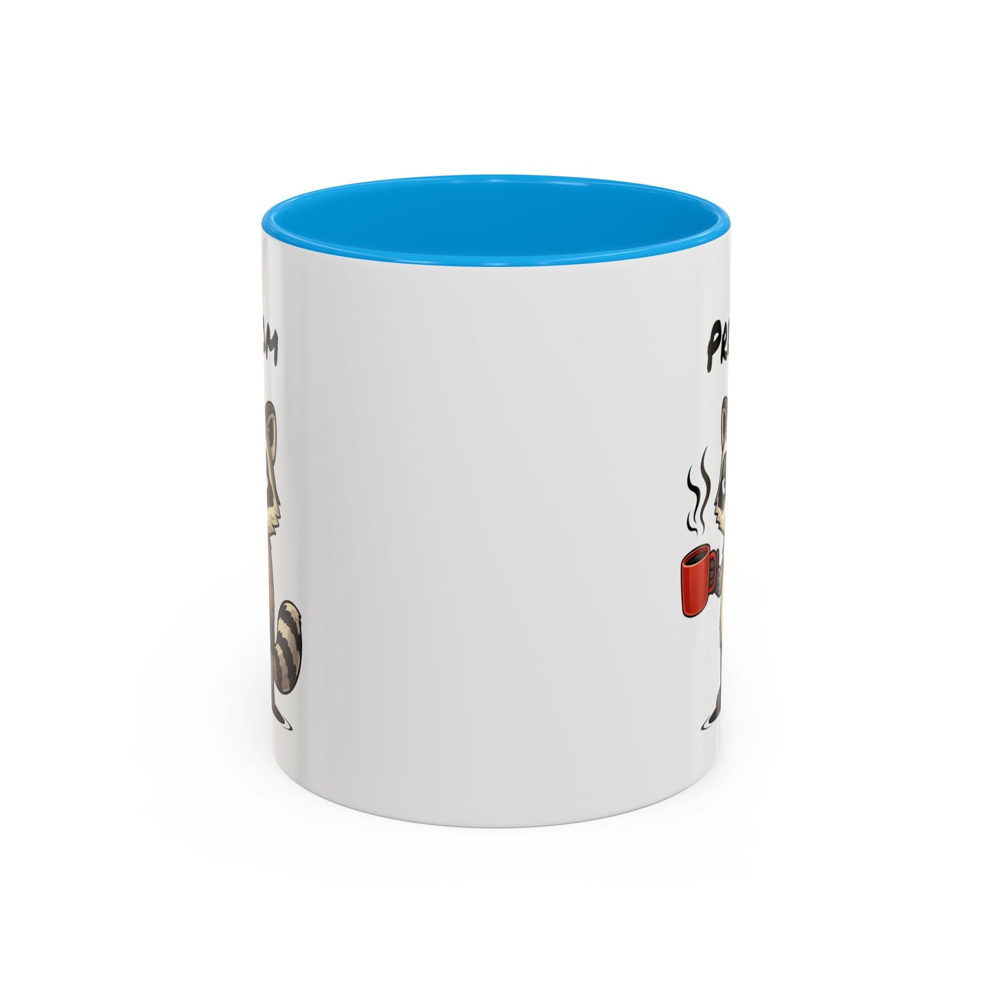 Mug Raton Laveur Fatigué Personnalisable 325ml – Tasse Café Humour Animal Mignon Drôle Réveil Difficile