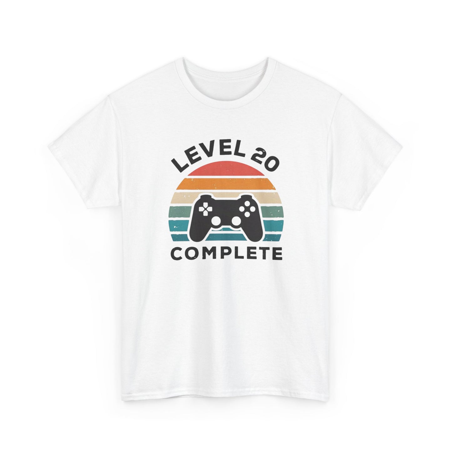 Tee-Shirt 20 Ans Homme et Femme – Cadeau Anniversaire 20ème Gamer Gaming – Idée Cadeau Jeu Vidéo Original pour Passionné de Jeux Vidéo