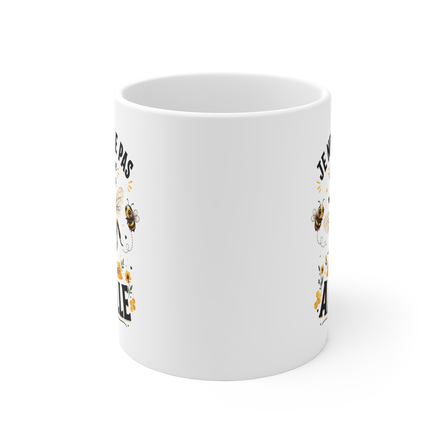 Tasse Je Ne Ronfle Pas Je Rêve Que Je Suis Une Abeille – Mug Abeille Humour et Kawaii – Cadeau Original 325ml