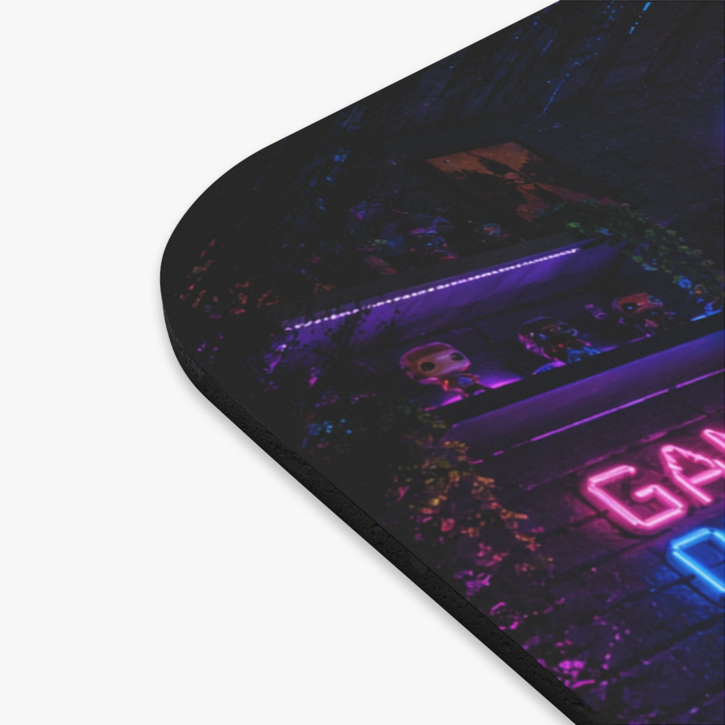 Tapis de Souris 22x18 J’Peux Pas Je Geek – Accessoire Gamer Humour – Cadeau Geek Gaming PC Console Homme Femme – Design Néon RGB