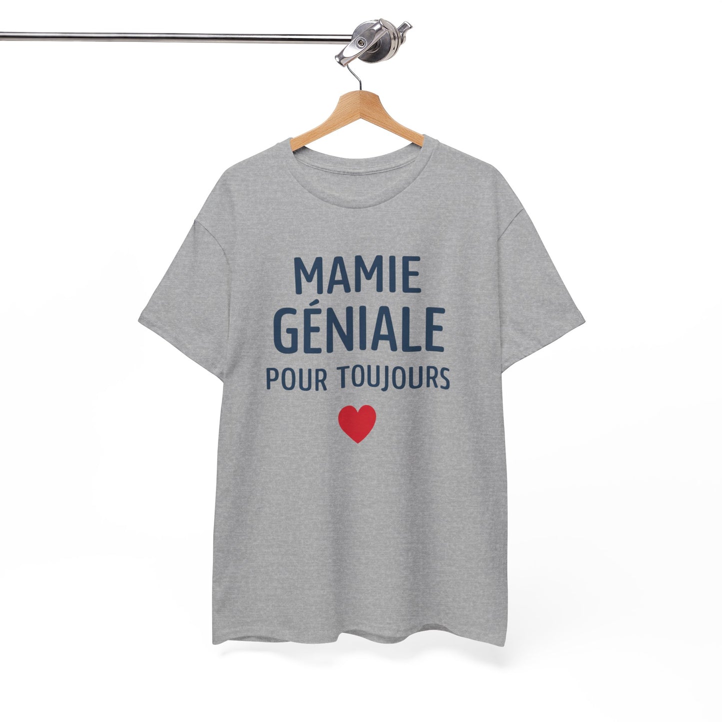 T-Shirt Mamie Géniale – Cadeau Mamie Original – Tee Shirt Amour Mamie pour Toujours Femme
