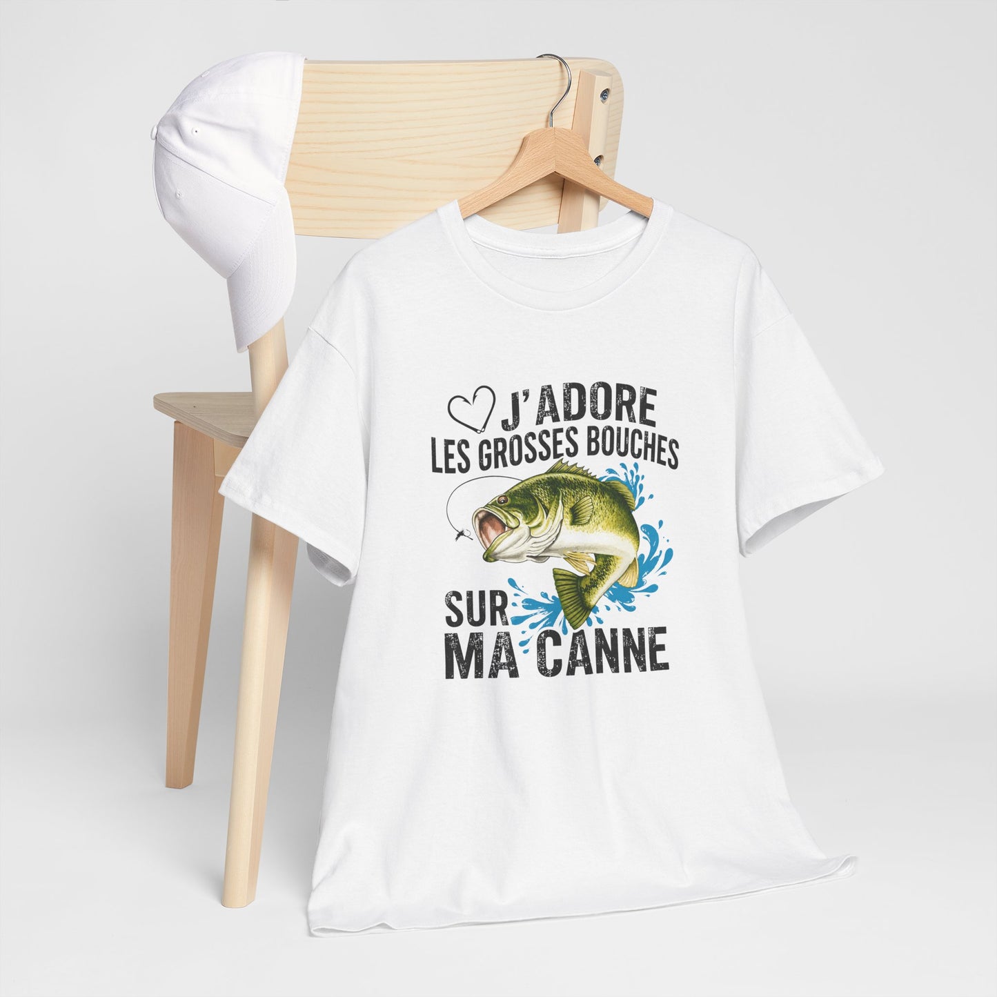 T-Shirt Pêche Homme – Cadeau Pêcheur Humour – Passion Poisson Canne à Pêche – Idée Cadeau Pêche Sportive Anniversaire Papa