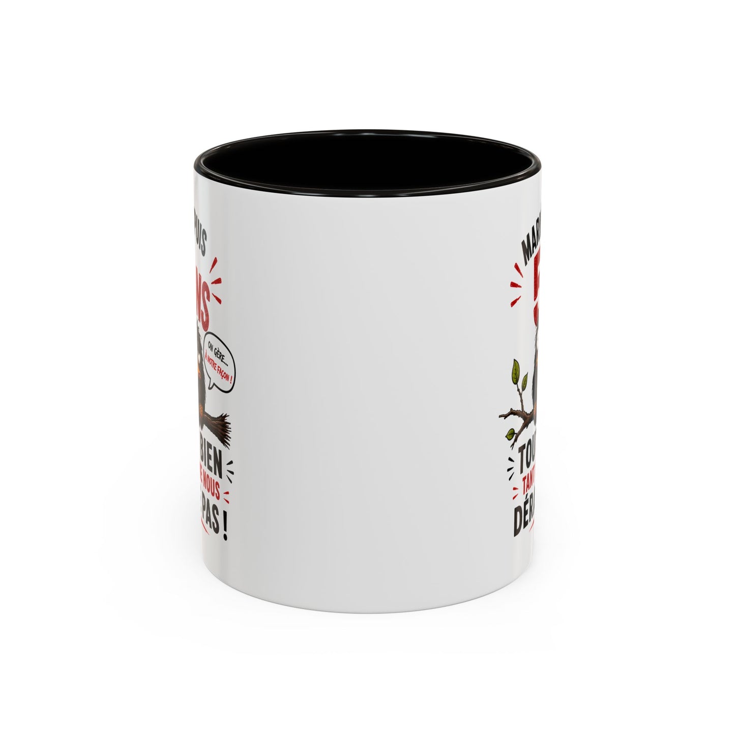 Tasse Mariés Depuis 5 Ans – Mug Humour Anniversaire de Mariage Homme Femme – Cadeau Couple 5 Ans de Mariage 325 ml