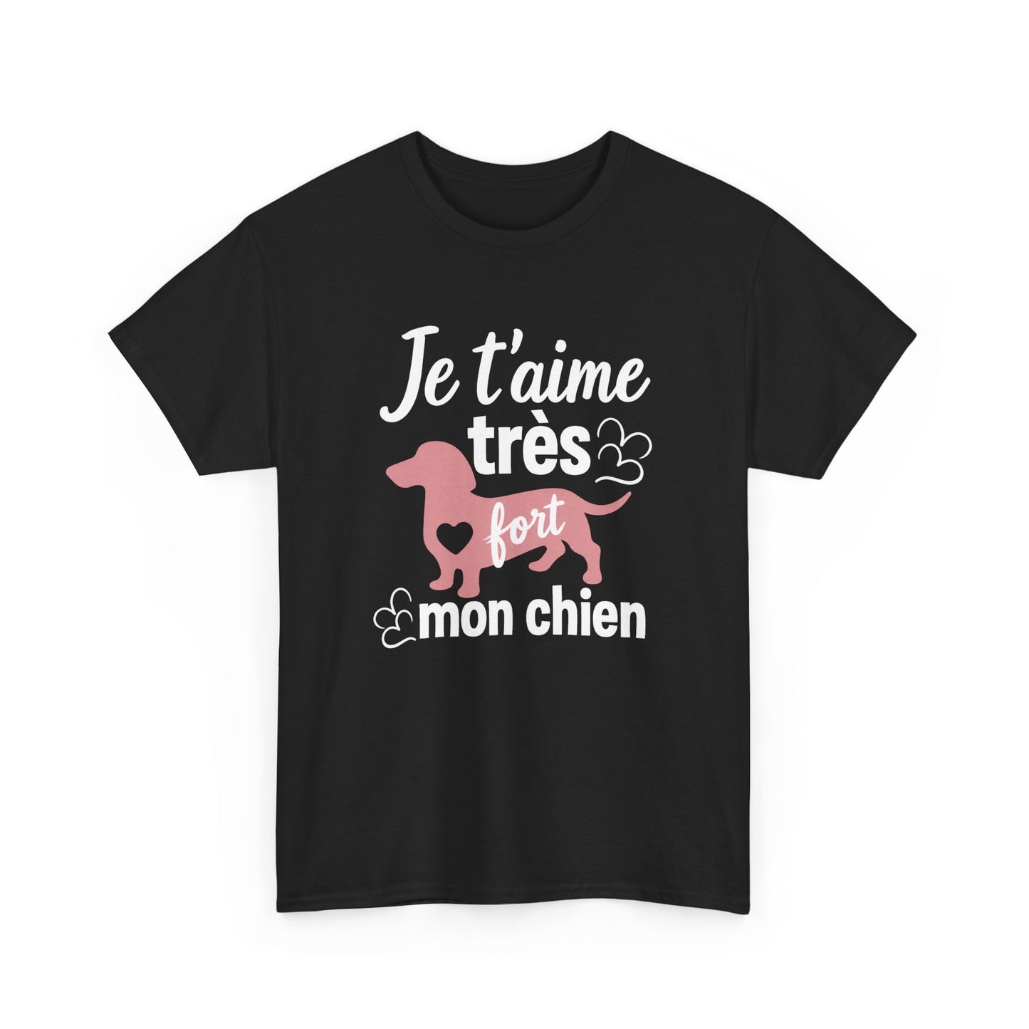 T-Shirt Chien Femme – Cadeau Amoureuse des Chiens – Maman de Chien Dog Mom – Humour Passion Animaux – Idée Cadeau