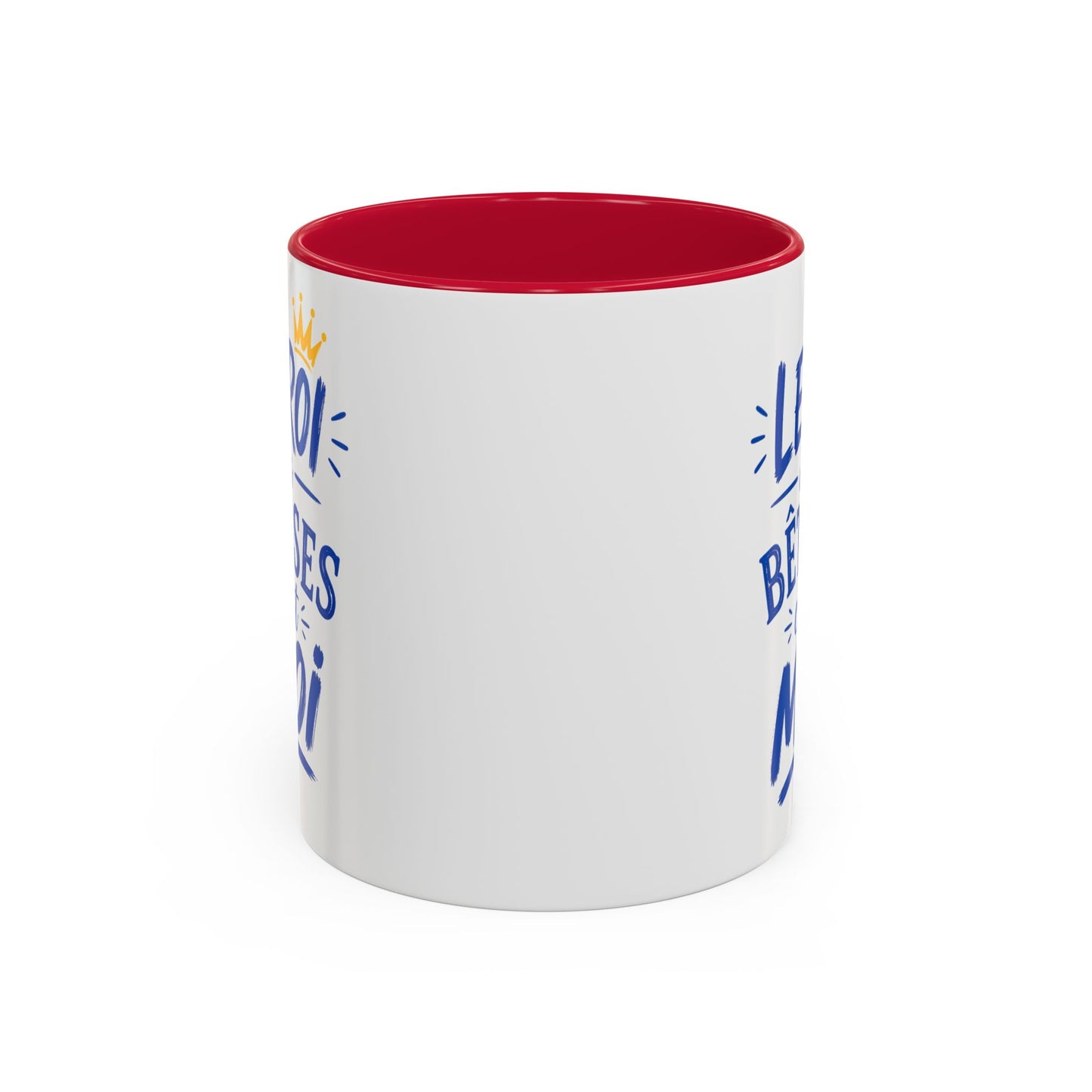 Mug Homme Humour – Tasse Drôle Le Roi des Bêtises c’est Moi – Cadeau Original Homme Anniversaire Noël 325ml