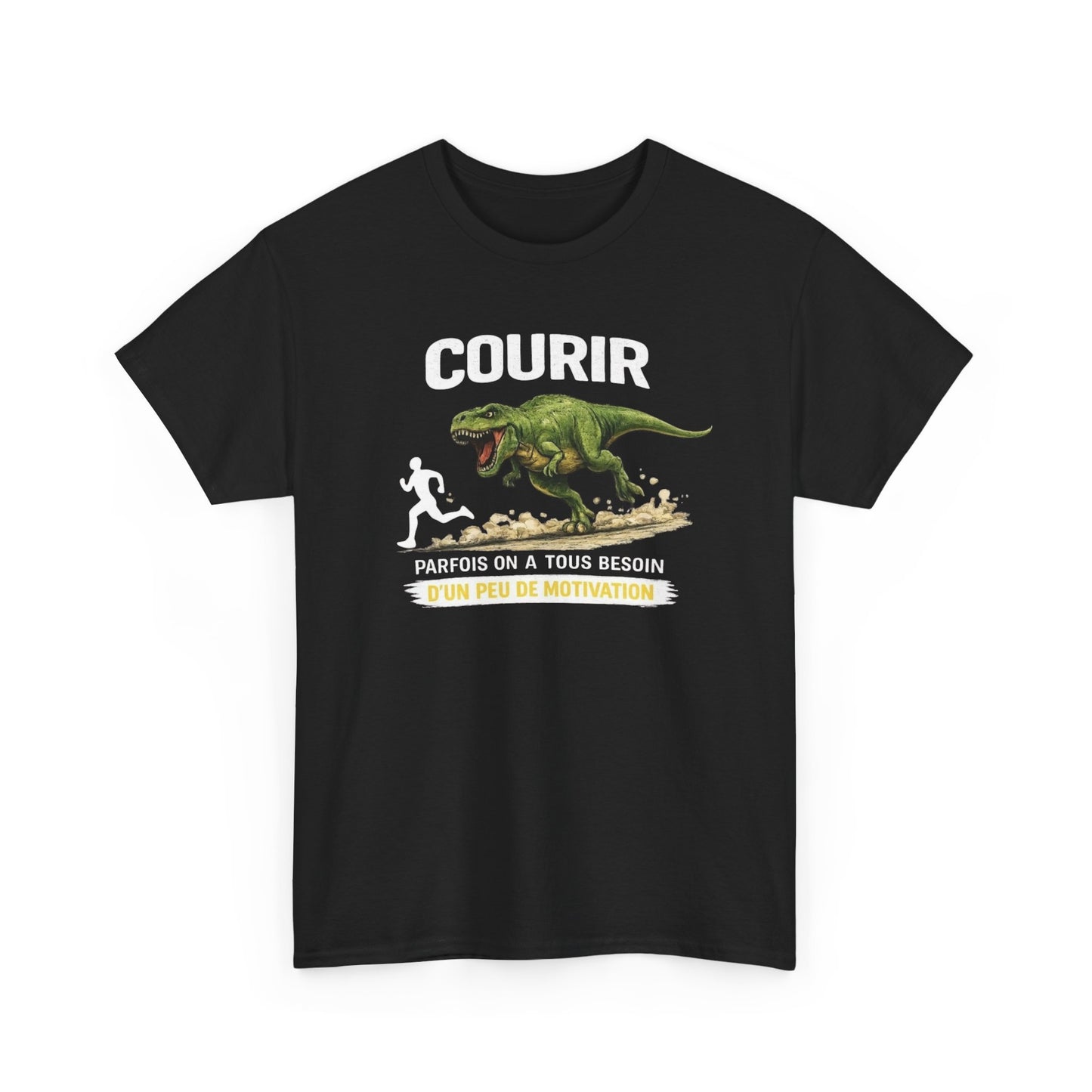 Tee Shirt Humour Course Courir Motivation Dinosaure – T-Rex Running drôle – Cadeau sportif
