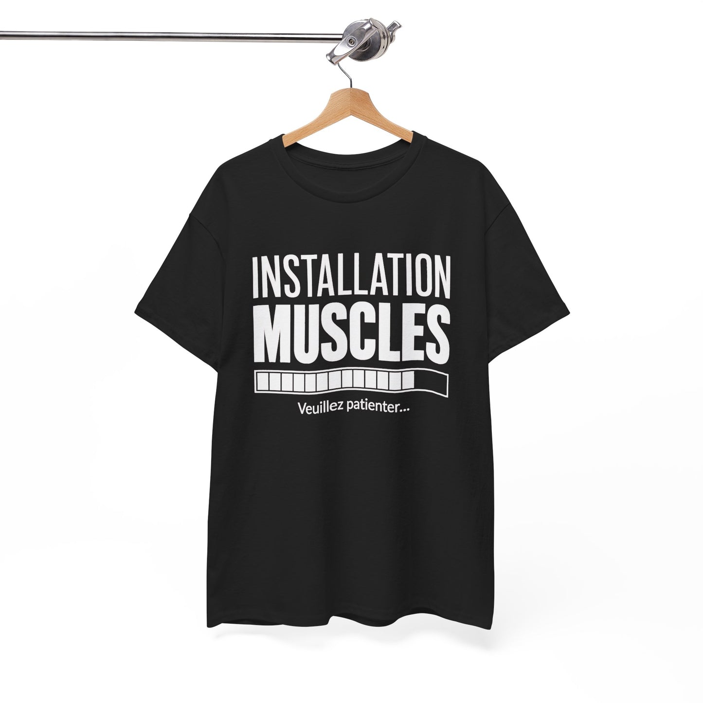 T-Shirt Musculation Homme et Femme – Fitness Bodybuilding Entraînement Sport – Cadeau Passionné de Salle de Sport
