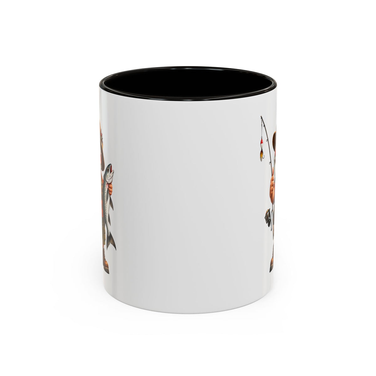 Mug Pêcheur Homme – Tasse Passion Pêche avec Poisson – Cadeau Original Homme – Amateur de Pêche