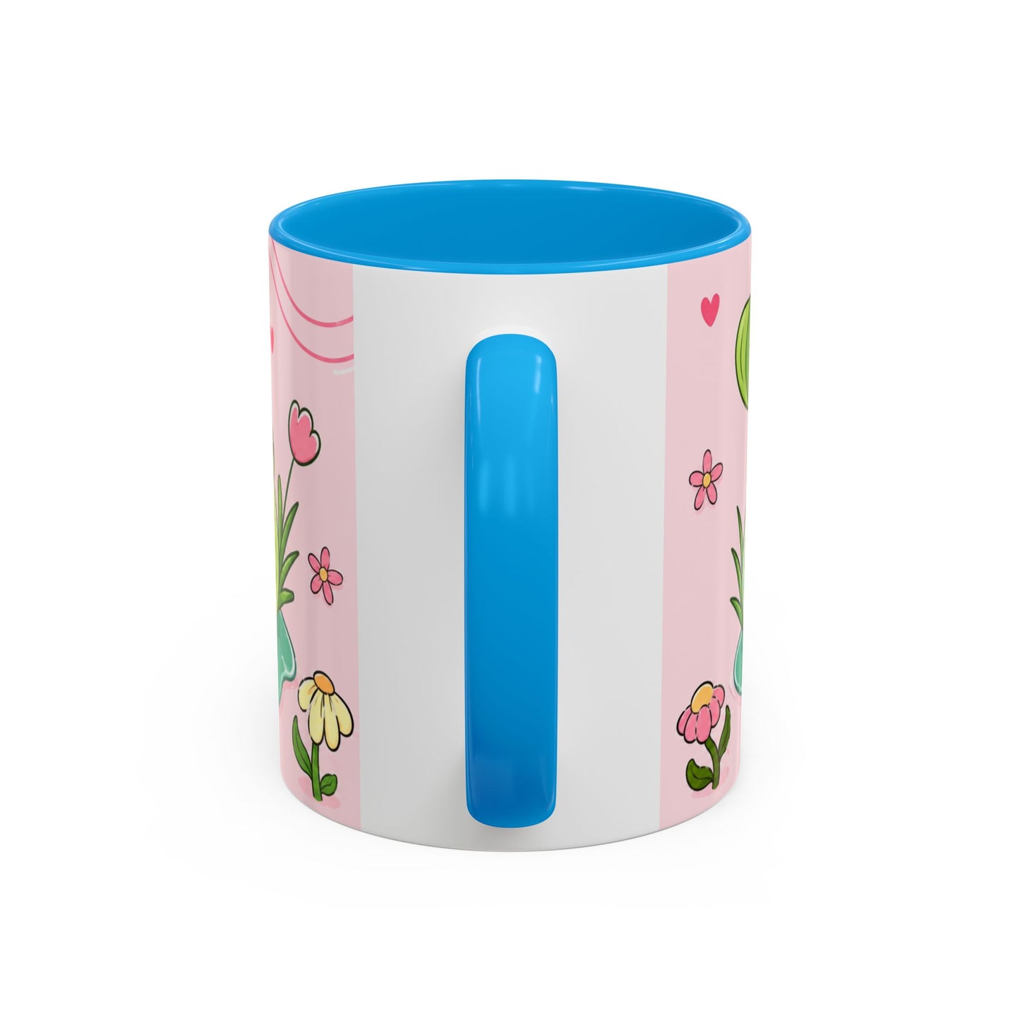 Tasse Grenouilles Kawaii – Mug Cute avec Frogs Pastel et Fleurs – Cadeau Mignon Enfant Fille 325ml