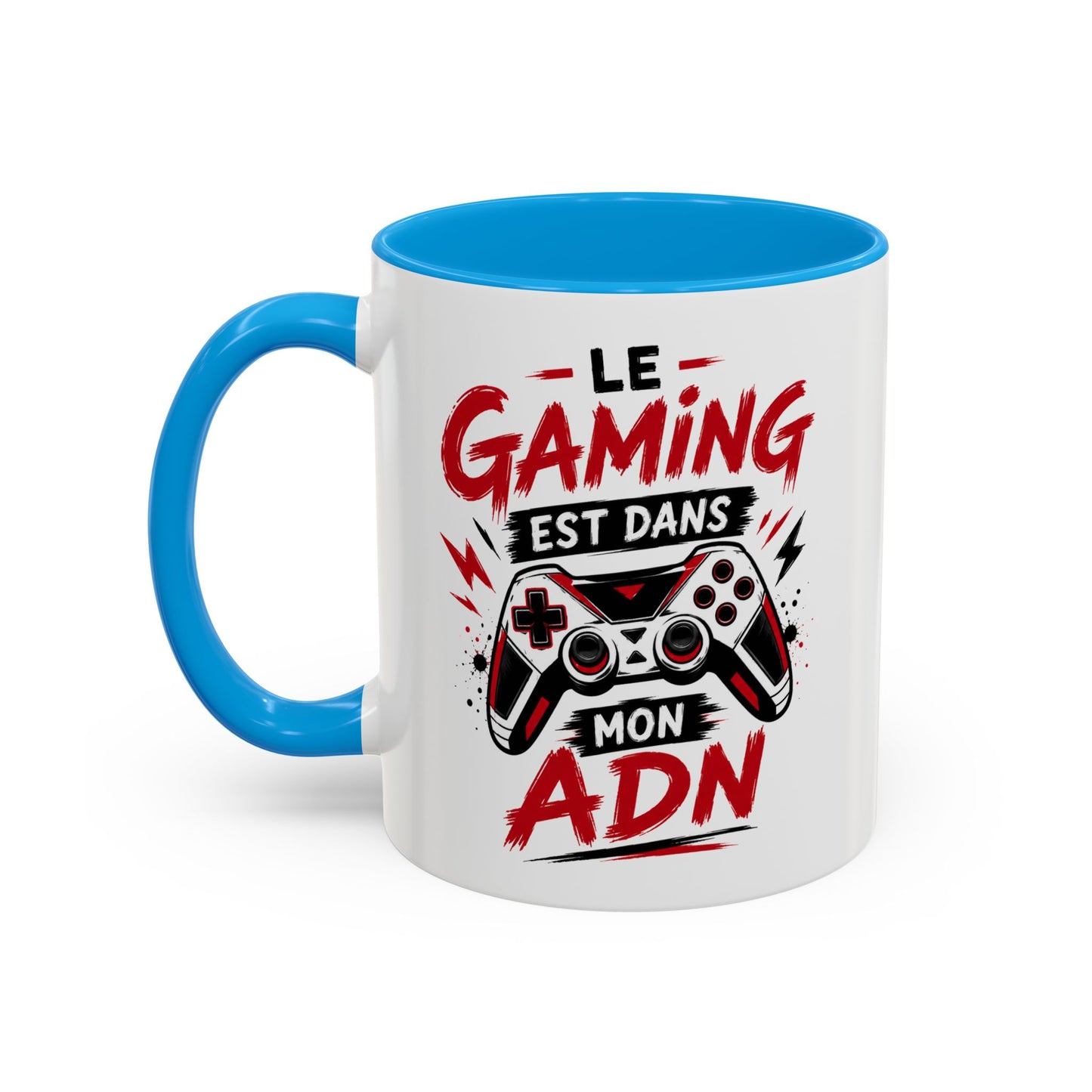 Tasse Gaming Homme et Femme – Mug Gamer Manette Jeu Vidéo Console – Cadeau Original Geek Passionné de Jeux Vidéo 325 ml