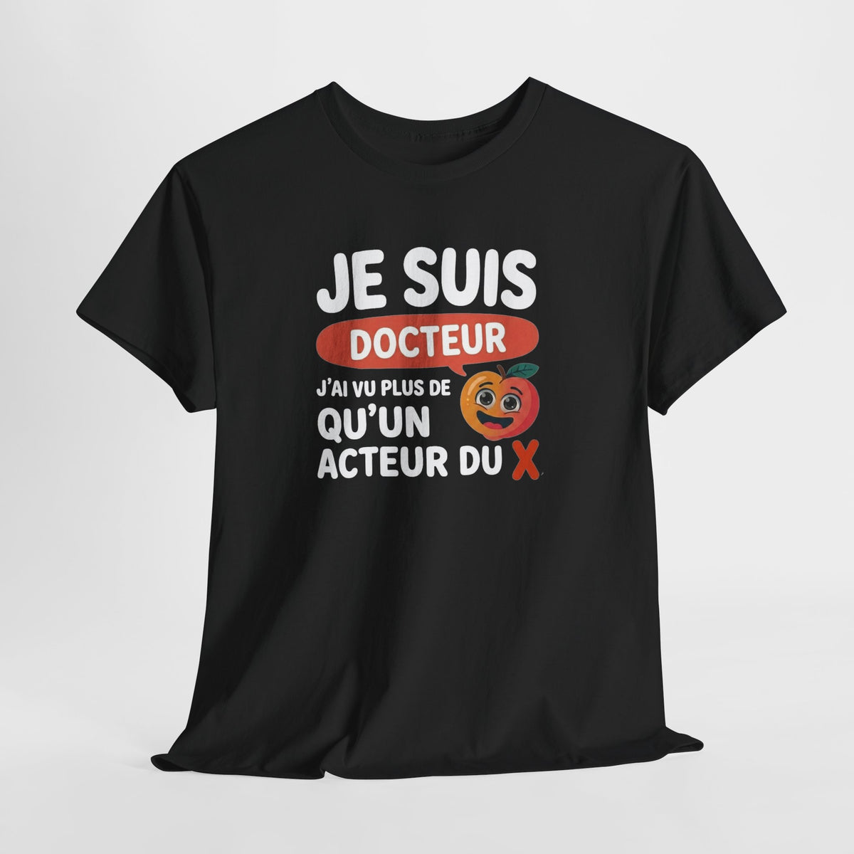 Tee Shirt Docteur Homme – Humour Médecin – Cadeau Original pour Docteur