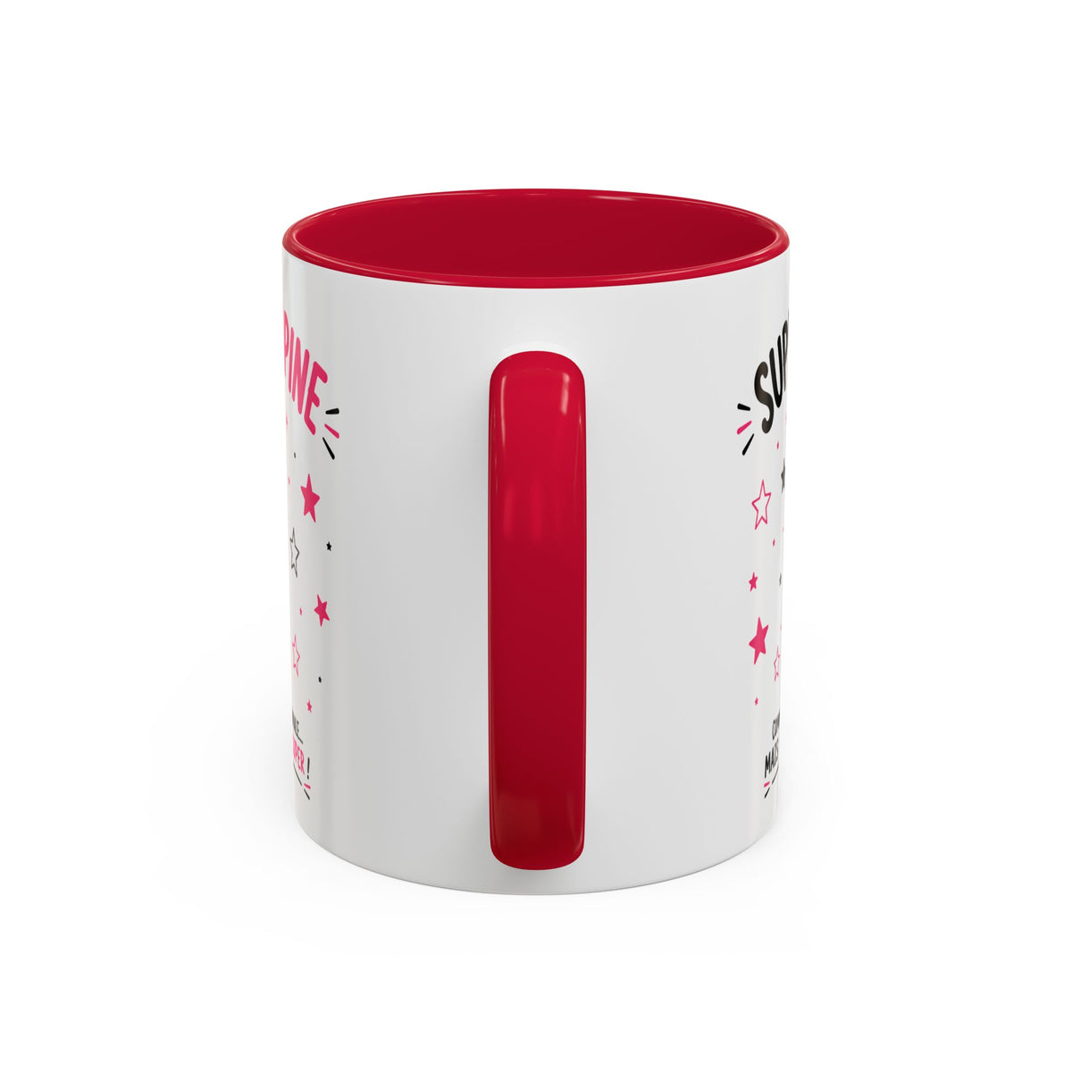 Mug Super Copine – Tasse Humoristique pour Amie – Idée Cadeau Originale pour une Super Copine – Anniversaire Noël Amitié noir bleu rouge