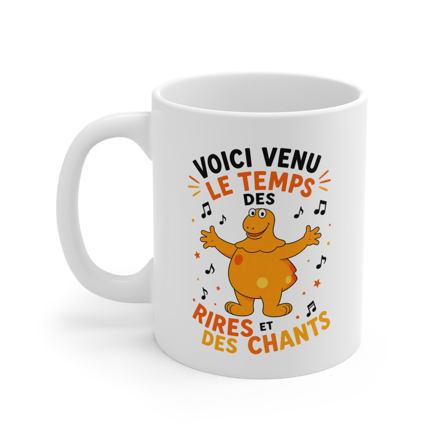 Mug Casimir – Tasse Humour Nostalgie Années 70 80 – Personnage Orange Rétro – Idée Cadeau Originale Fan Souvenirs Enfance