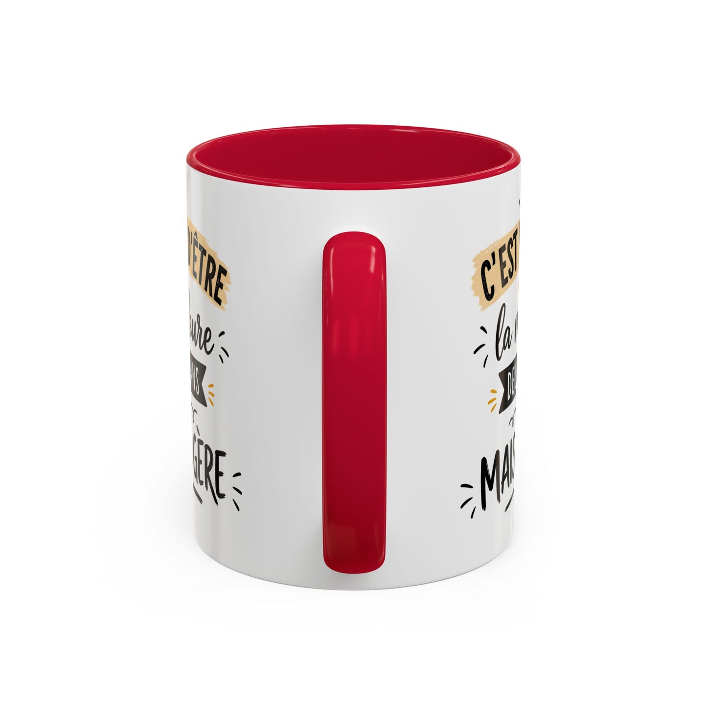 Tasse C’Est Dur D’Être La Meilleure Des Mamans Mais Je Gère – Mug Humour Maman Vintage – Cadeau Fête des Mères 325ml