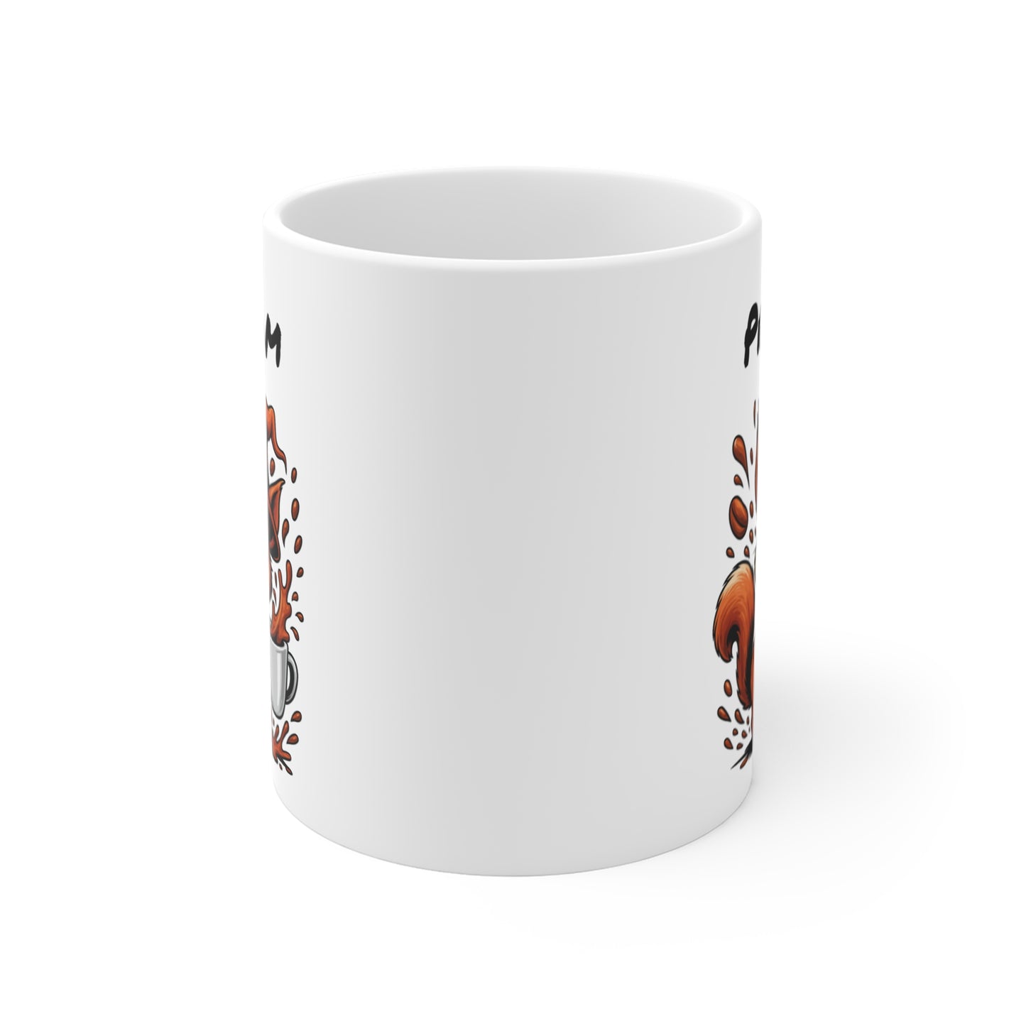 Tasse Personnalisable Écureuil Sorcière – Mug Halloween Prénom 325ml – Cadeau Fantaisie Original