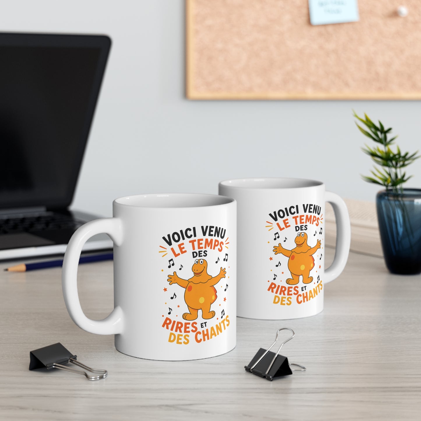 Mug Casimir – Tasse Humour Nostalgie Années 70 80 – Personnage Orange Rétro – Idée Cadeau Originale Fan Souvenirs Enfance