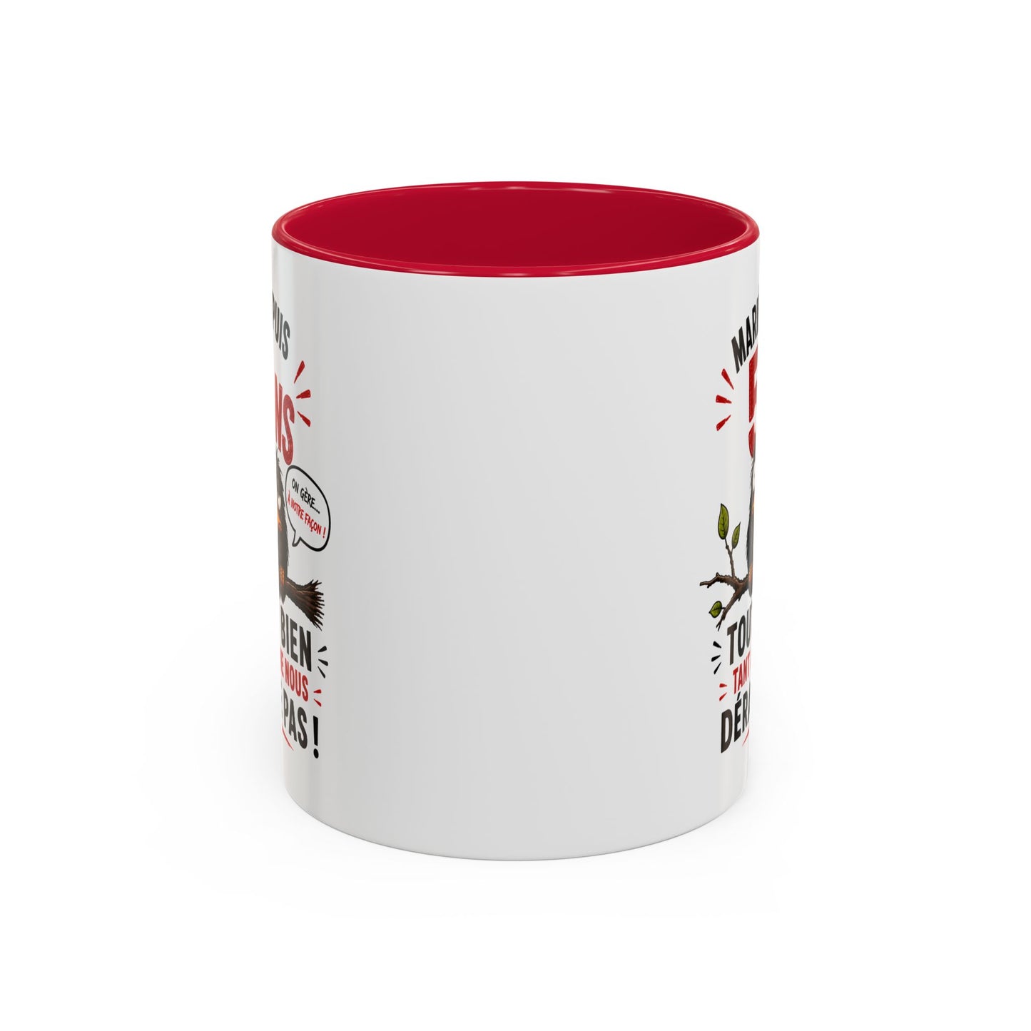 Tasse Mariés Depuis 5 Ans – Mug Humour Anniversaire de Mariage Homme Femme – Cadeau Couple 5 Ans de Mariage 325 ml