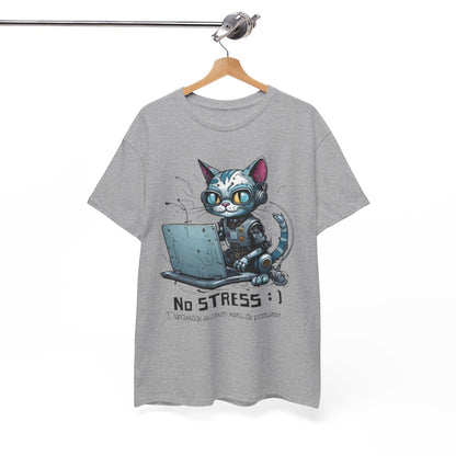 Tee Shirt Unisex Dépannage en cours merci de patienter... Chat idée cadeau humour fun drôle amusant homme femme