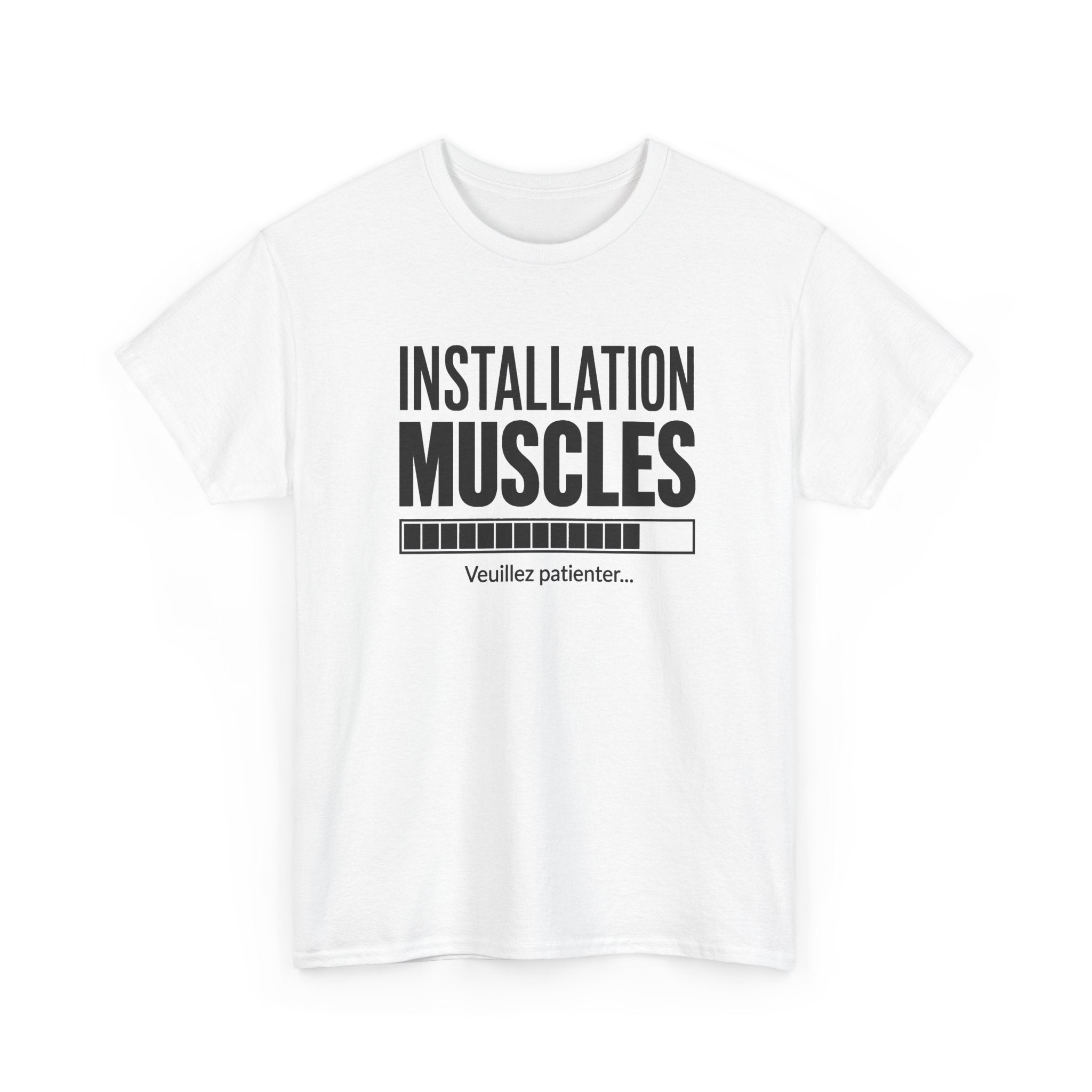 T-Shirt Musculation Homme et Femme – Fitness Bodybuilding Entraînement Sport – Cadeau Passionné de Salle de Sport