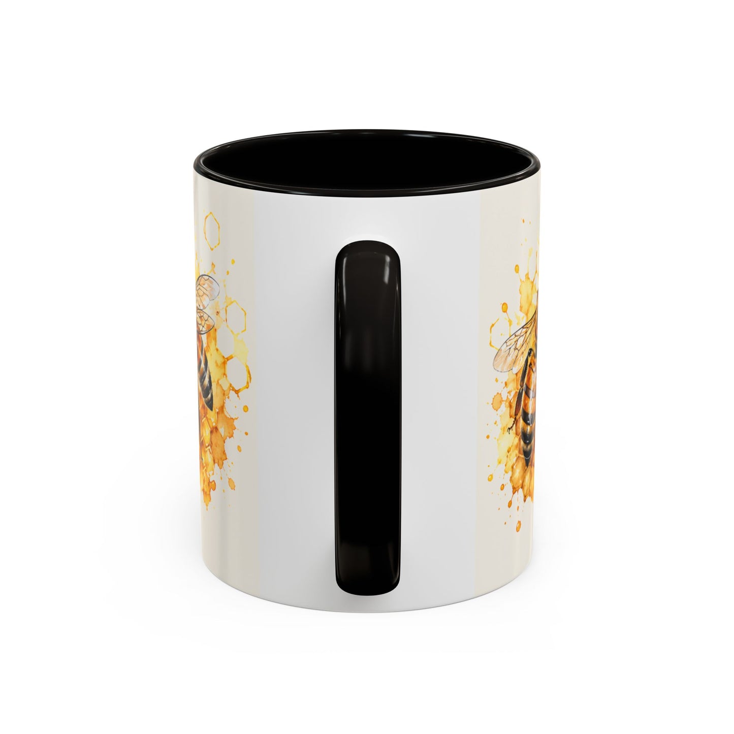 Tasse Abeilles Miel – Mug Apiculture avec Ruche et Rayon de Miel – Cadeau Nature 325ml