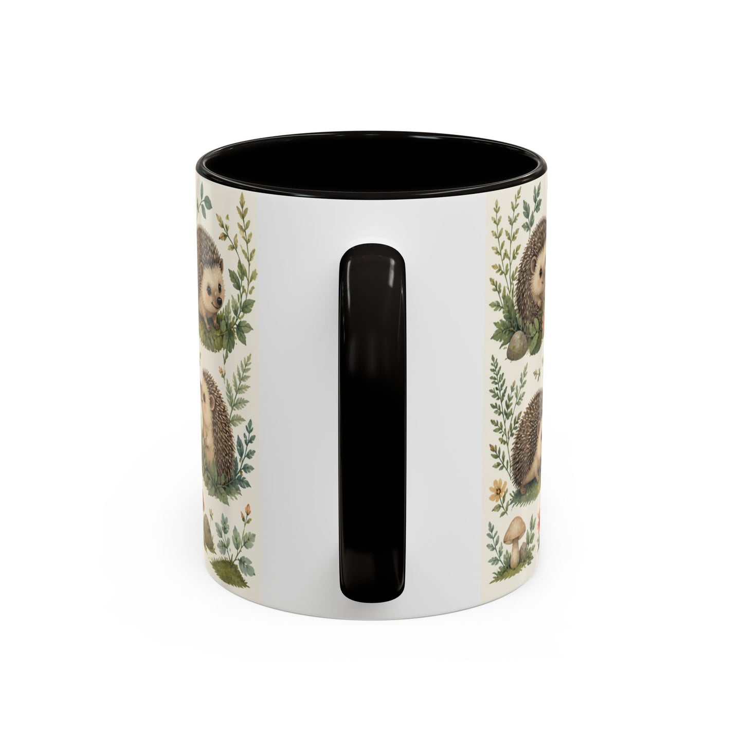 Tasse Hérisson Mignon – Mug Nature et Forêt – Design Animalier Doux et Aquarelle – Céramique 325ml