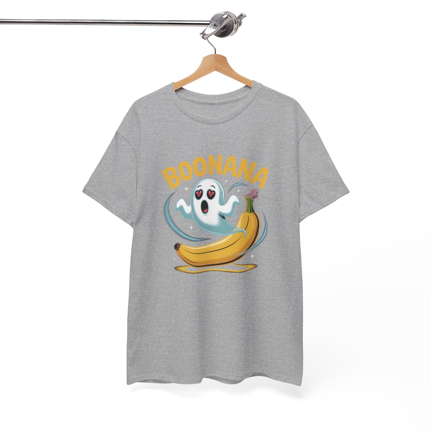 Tee Shirt Boonana Fantôme Banane – T-shirt Halloween Drôle – Humour Fantôme Banane