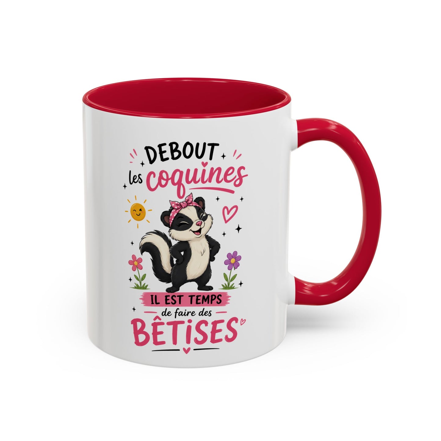 Tasse Humour Femme – Mug Drôle Coquine et Bêtises – Cadeau Original pour Femme Amie Collègue Anniversaire 325 ml