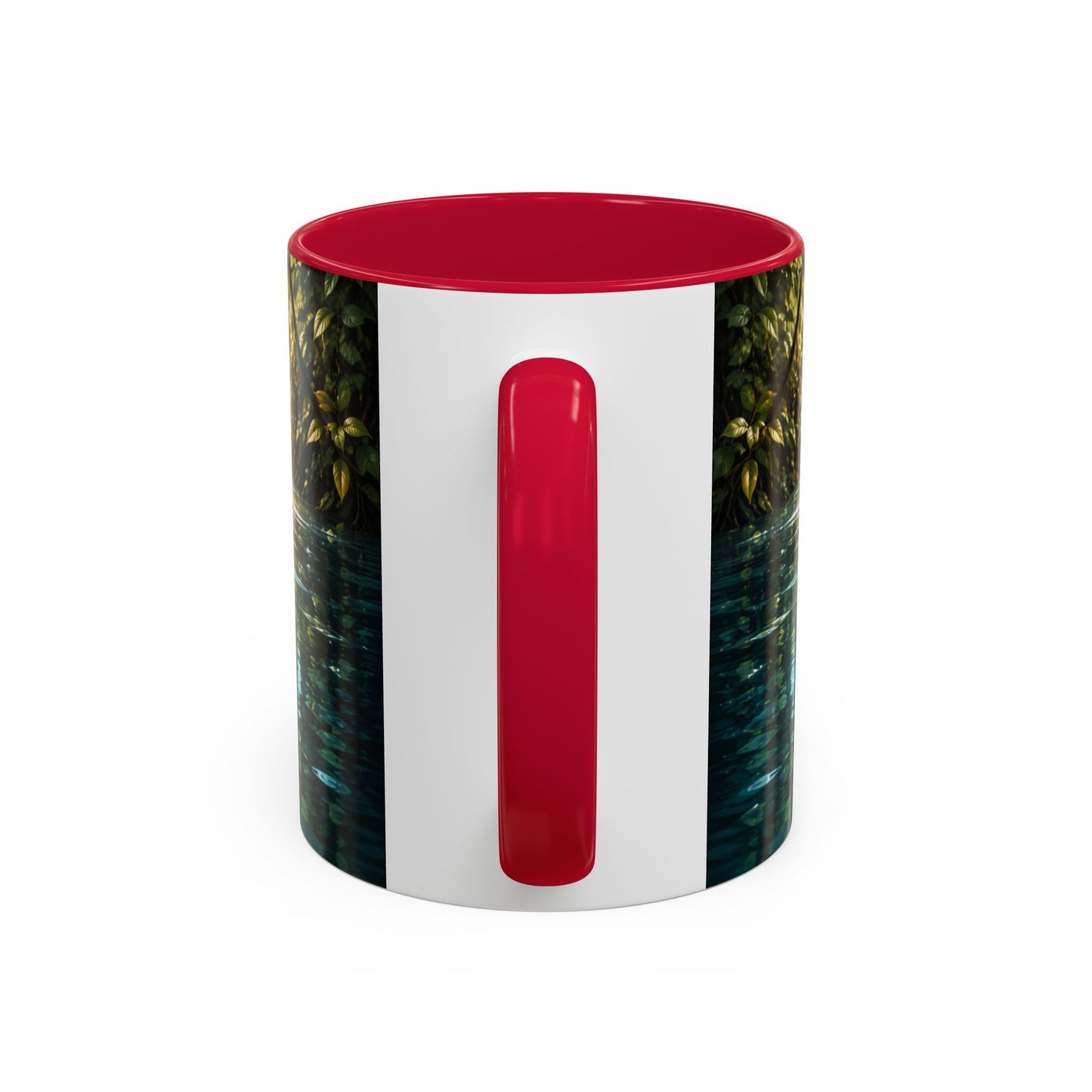 Tasse Tigre Jungle – Mug Animal Sauvage avec Reflet Eau – Cadeau Félin Nature Homme Femme 325ml