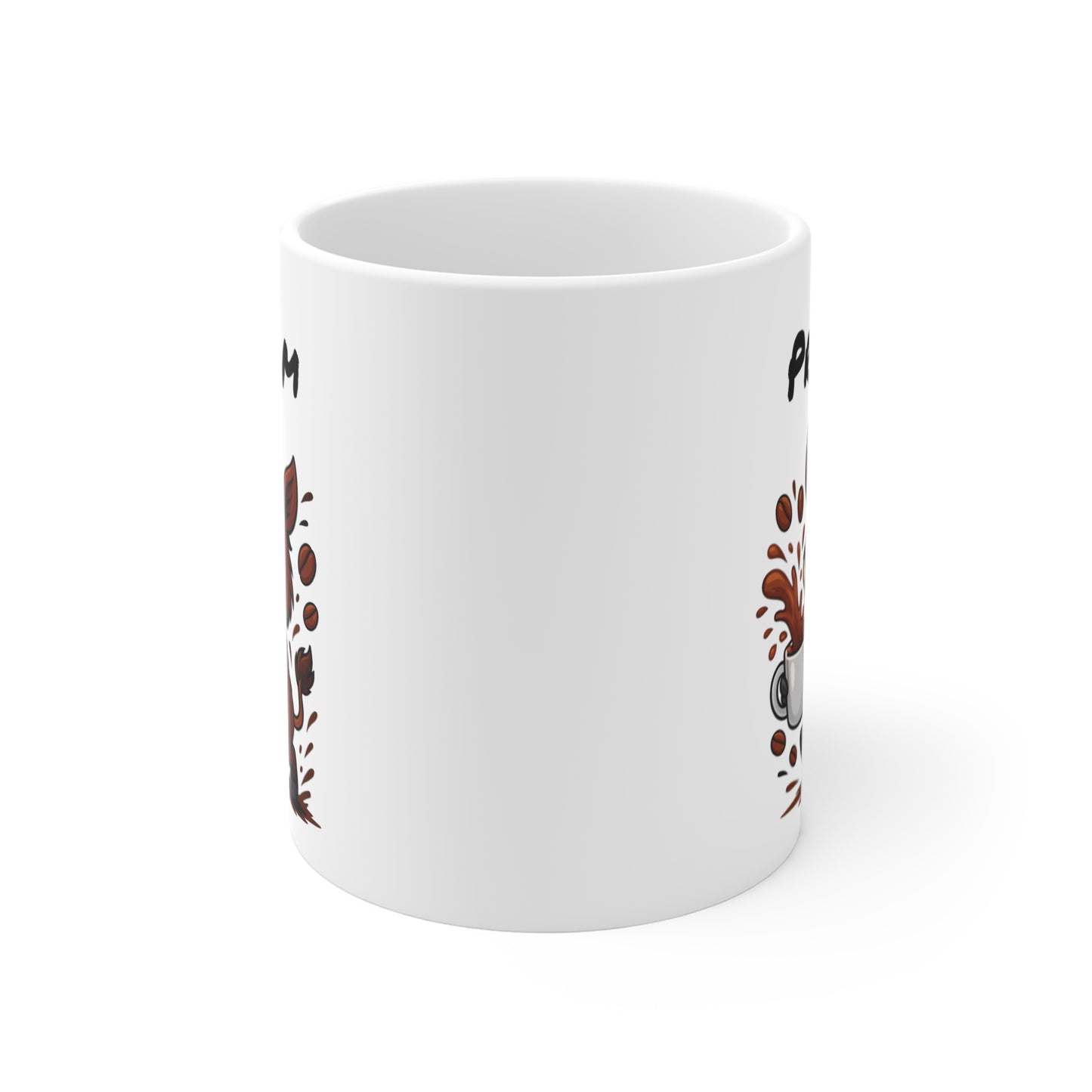 Mug Sanglier Personnalisable – Tasse Mignonne en Céramique 325ml avec Prénom – Animal de la Forêt