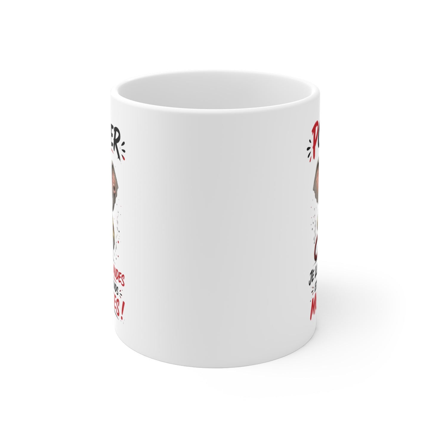 Tasse Pompier Humour – Je Les Aime Chaudes Et Je Les Rends Mouillées – Mug Drôle Caserne Cadeau Pompier Homme Femme 325ml