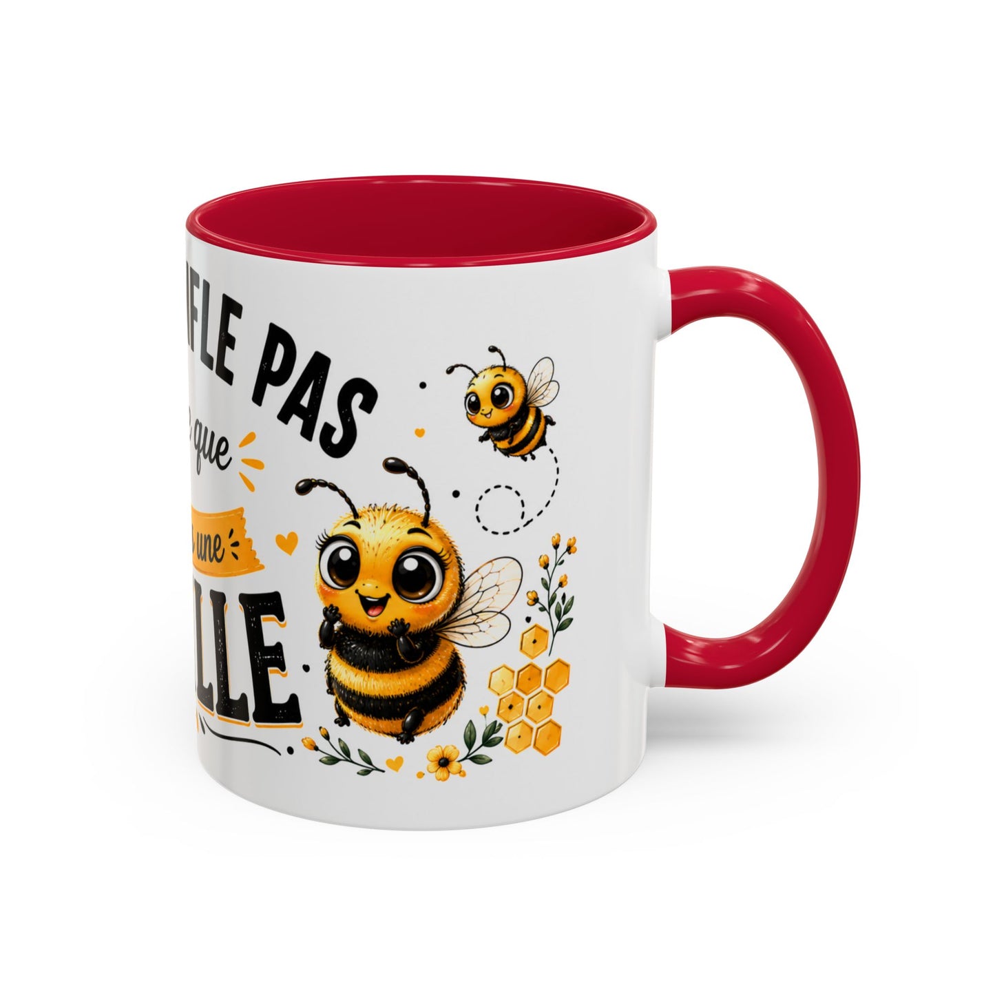 Tasse Je Ne Ronfle Pas Je Rêve Que Je Suis Une Abeille – Mug Humour Abeille Cartoon – Cadeau Original Homme Femme 325ml