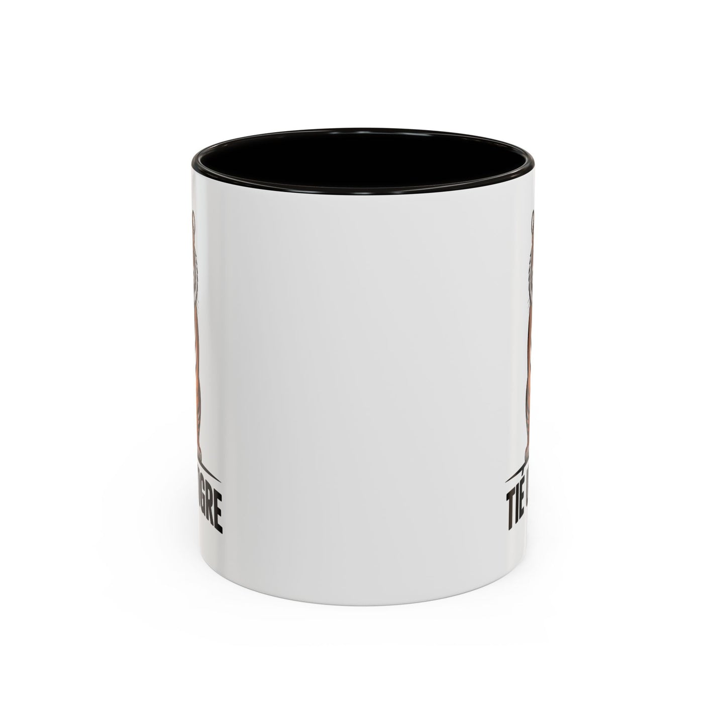 Tasse Humour Motivation – Mug Tié un Tigre – Expression Inspirante – Cadeau Original – Céramique 325ml