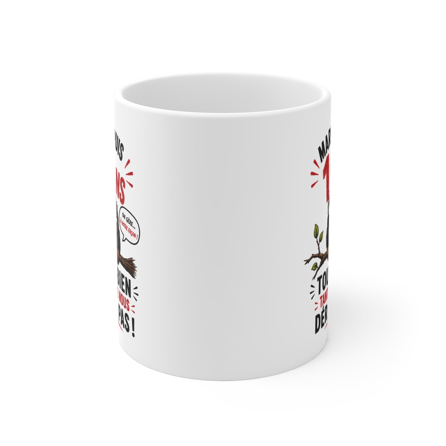Tasse Mariés Depuis 10 Ans – Mug Humour Anniversaire de Mariage 10 Ans Homme Femme – Cadeau Noces d'Étain 325 ml