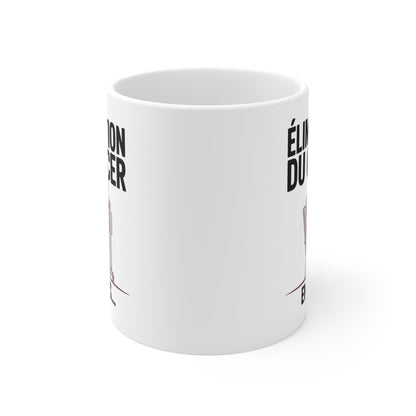 Tasse Motivation Cancer – Mug Élimination du Cancer en Cours – Cadeau Soutien et Espoir 325ml