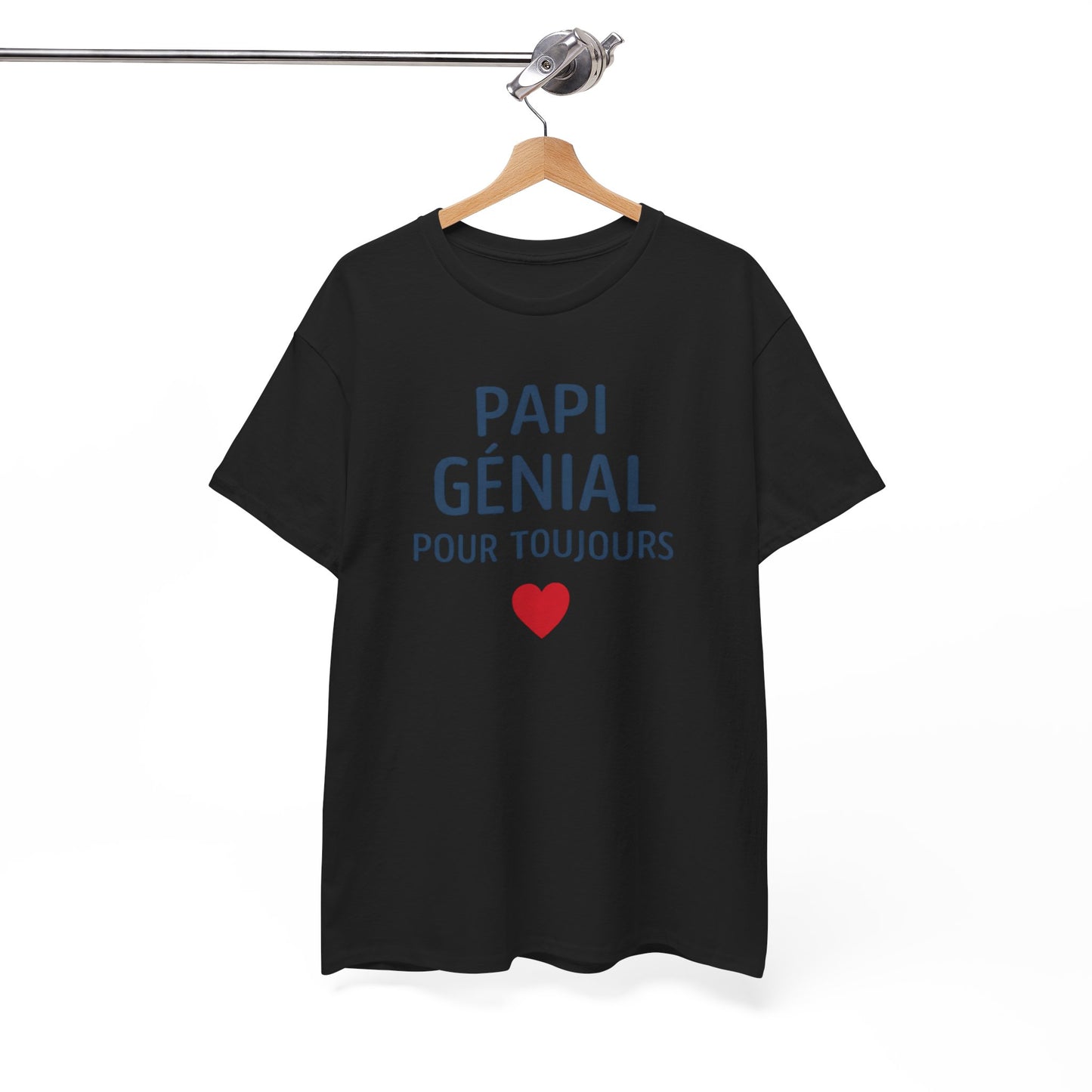 T-Shirt Papi Génial – Cadeau Papi Original – Tee Shirt Amour Papi pour Toujours Homme