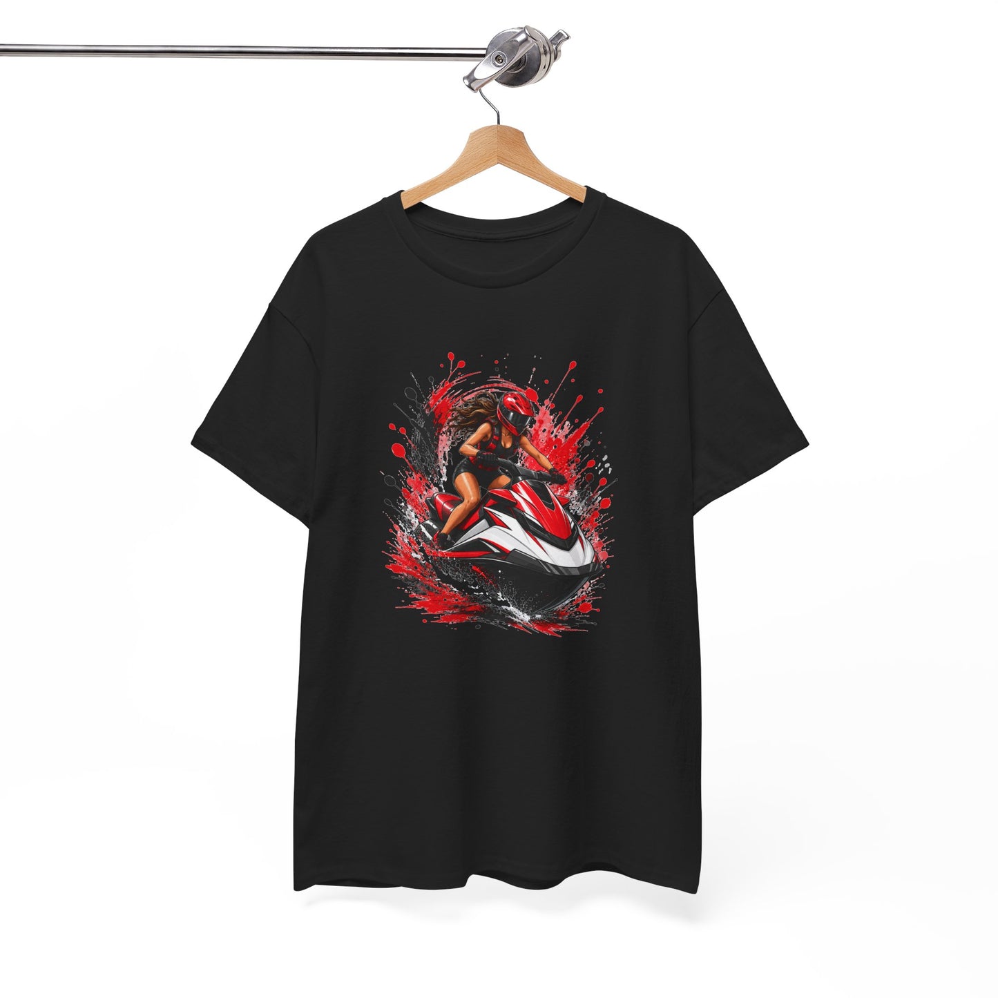 Tee Shirt Jet Ski Femme – Motarde des Mers – T-Shirt Sport Nautique Cadeau Femme