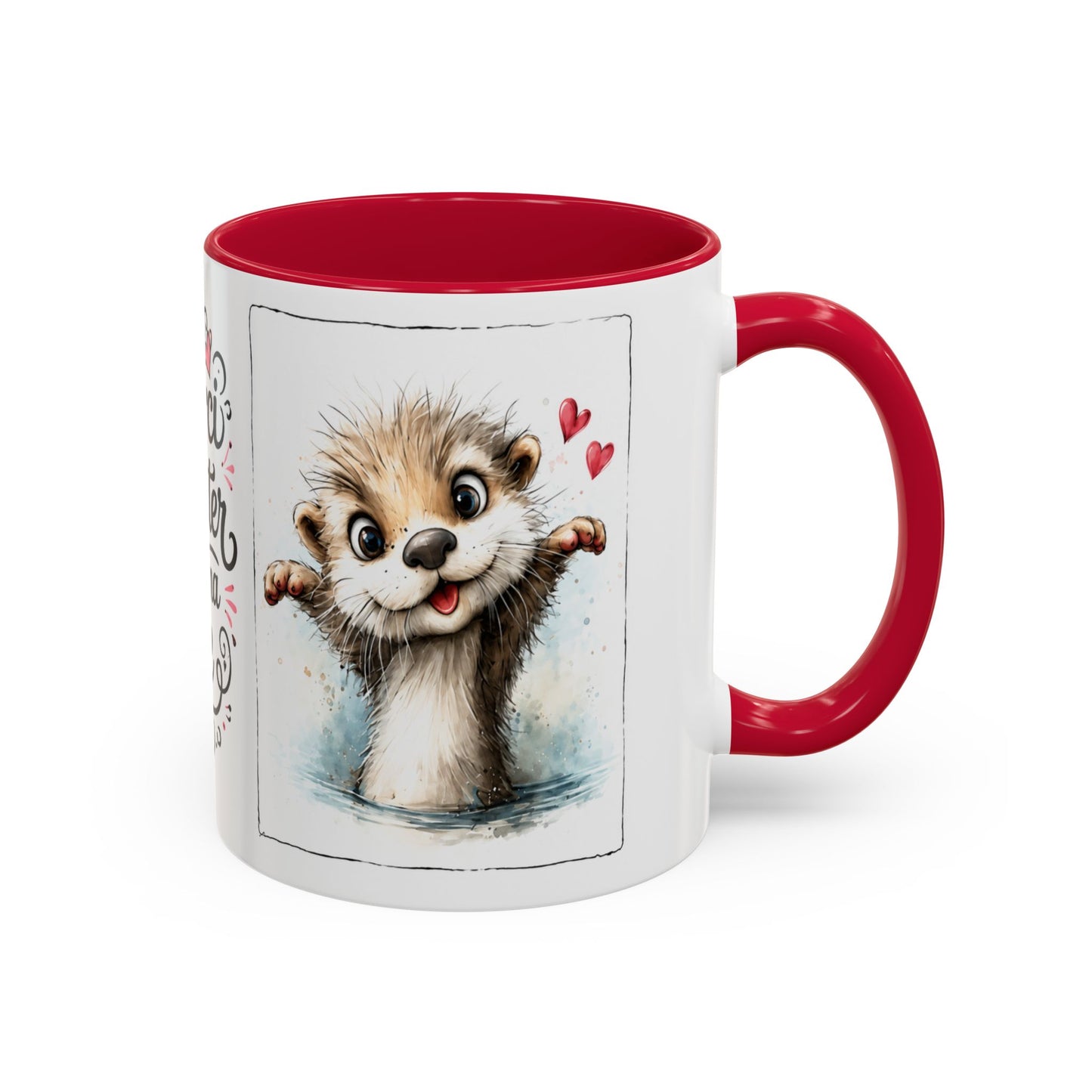 Tasse Merci D’Exister Dans Ma Vie – Mug Loutre Adorable – Cadeau Amour Amitié Homme Femme 325ml